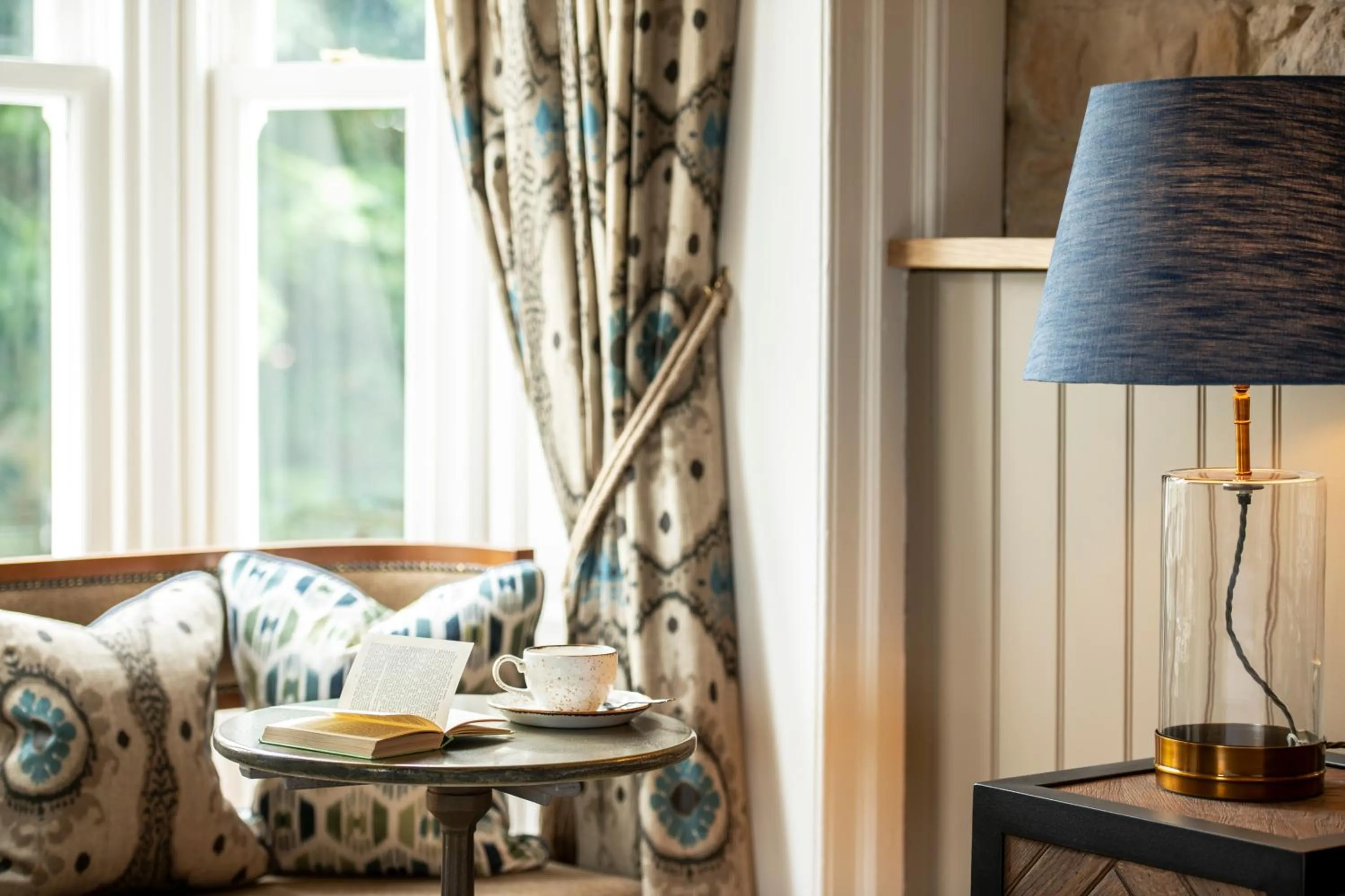 Seating area in Beadnell Towers Hotel