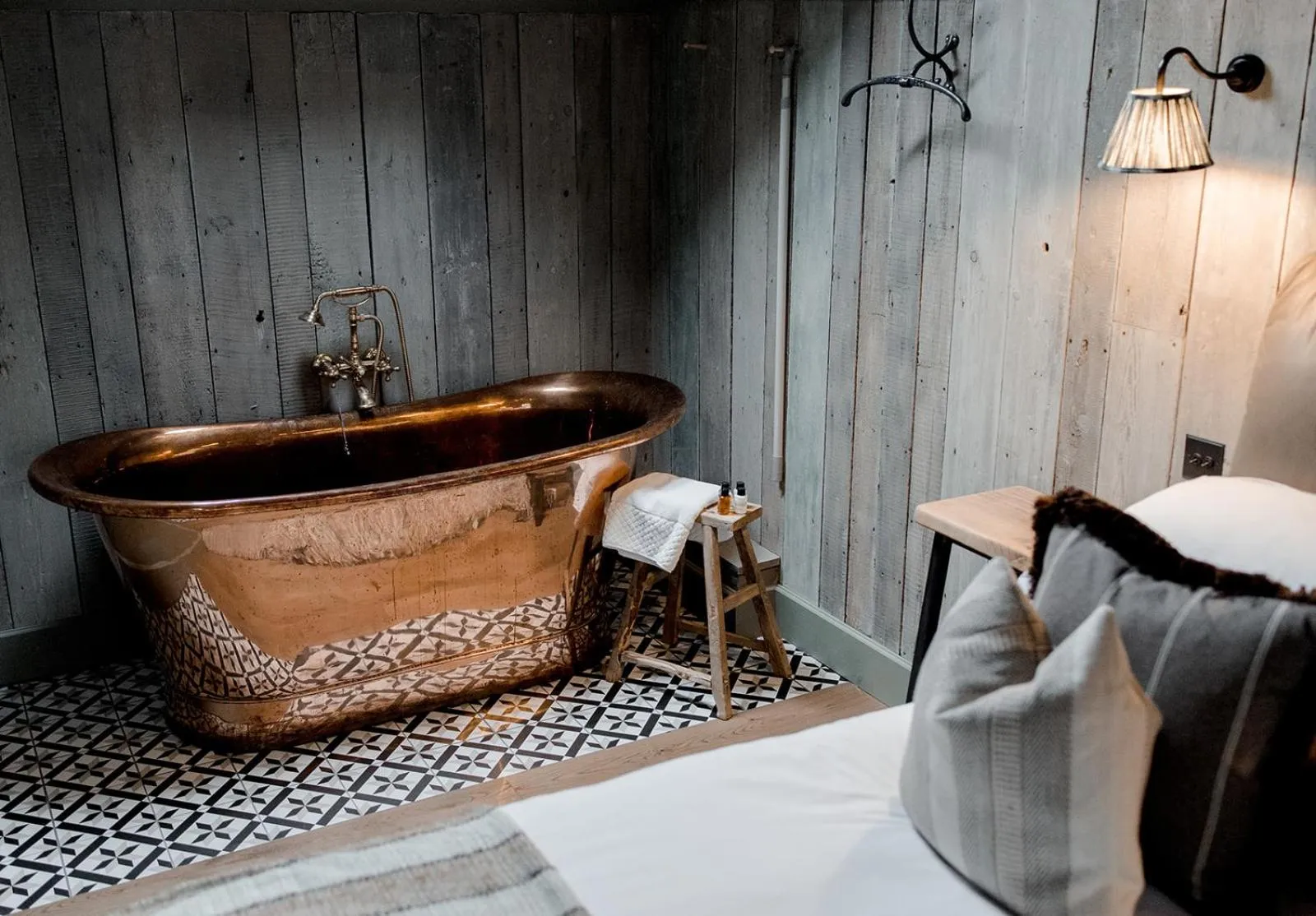 Bedroom in Beadnell Towers Hotel