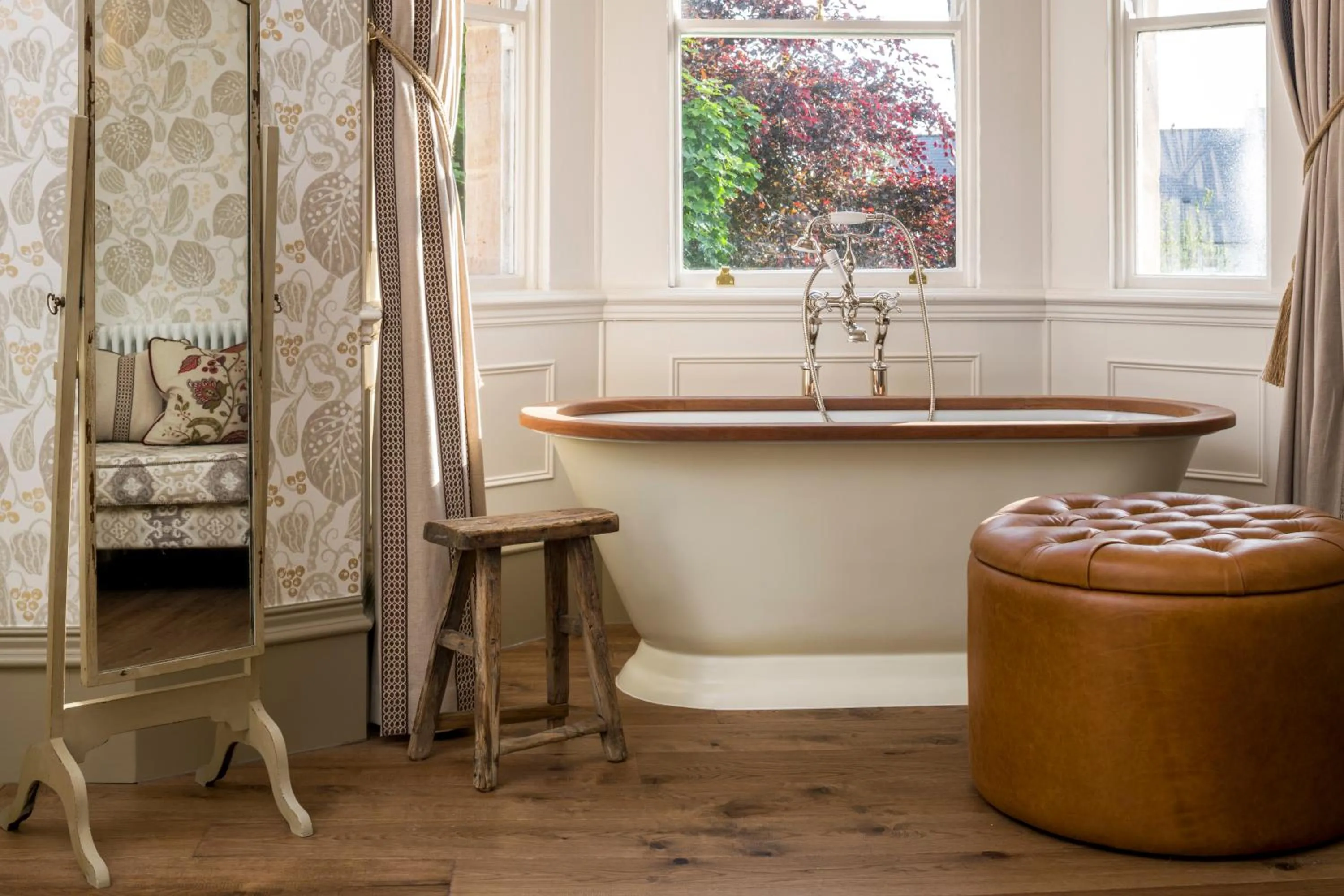 Bath in Beadnell Towers Hotel