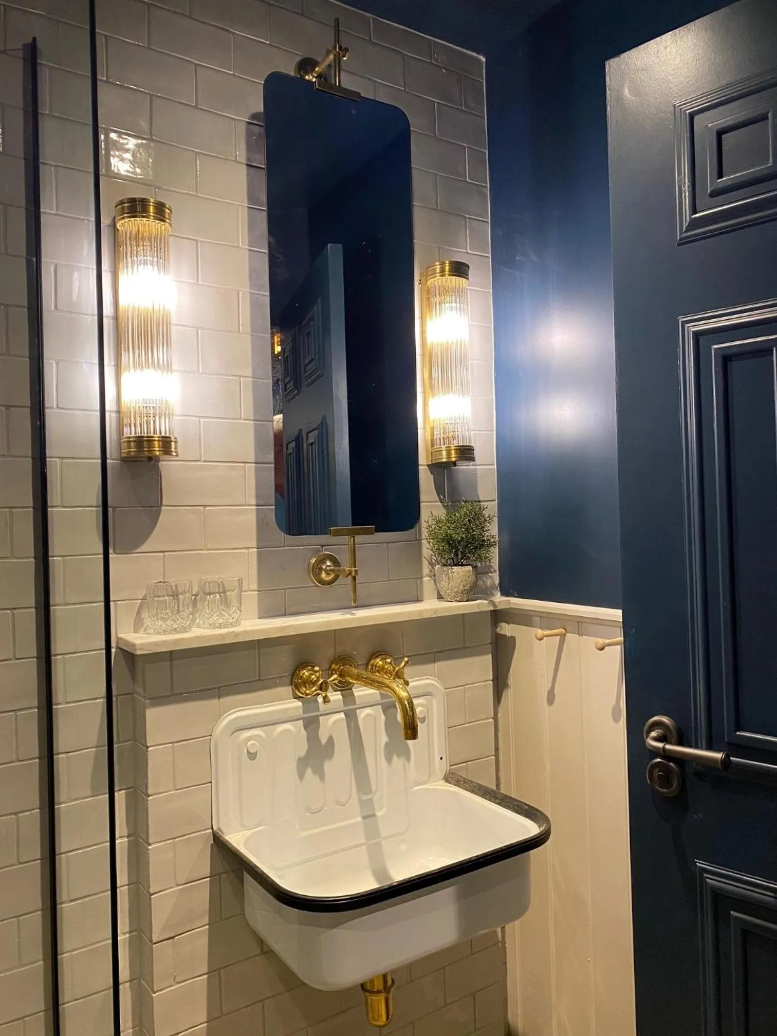 Bathroom in Beadnell Towers Hotel