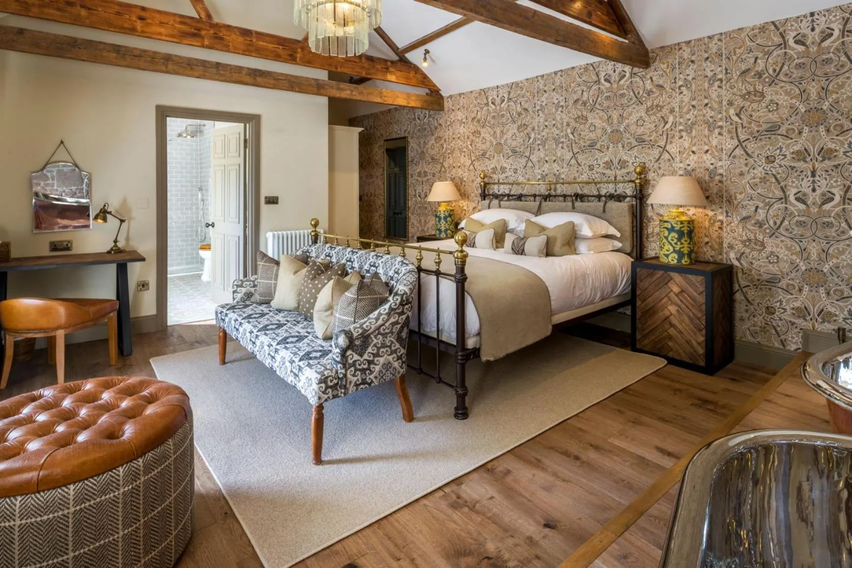 Photo of the whole room, Bed in Beadnell Towers Hotel