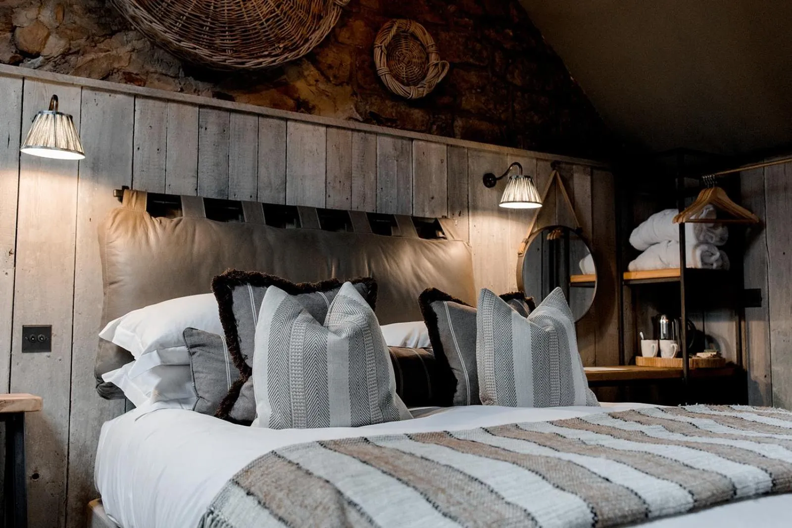 Bedroom, Bed in Beadnell Towers Hotel