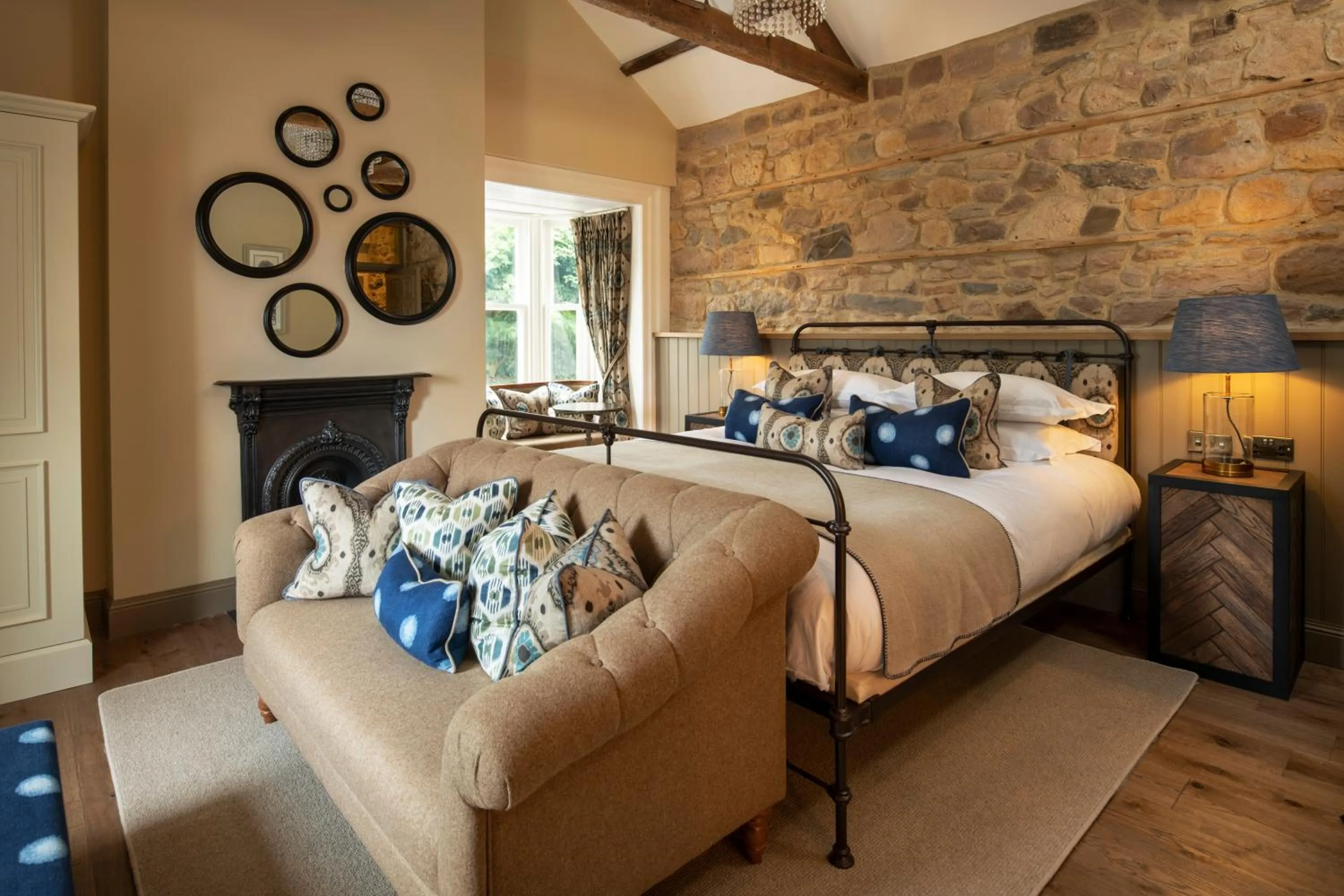 Photo of the whole room, Bed in Beadnell Towers Hotel