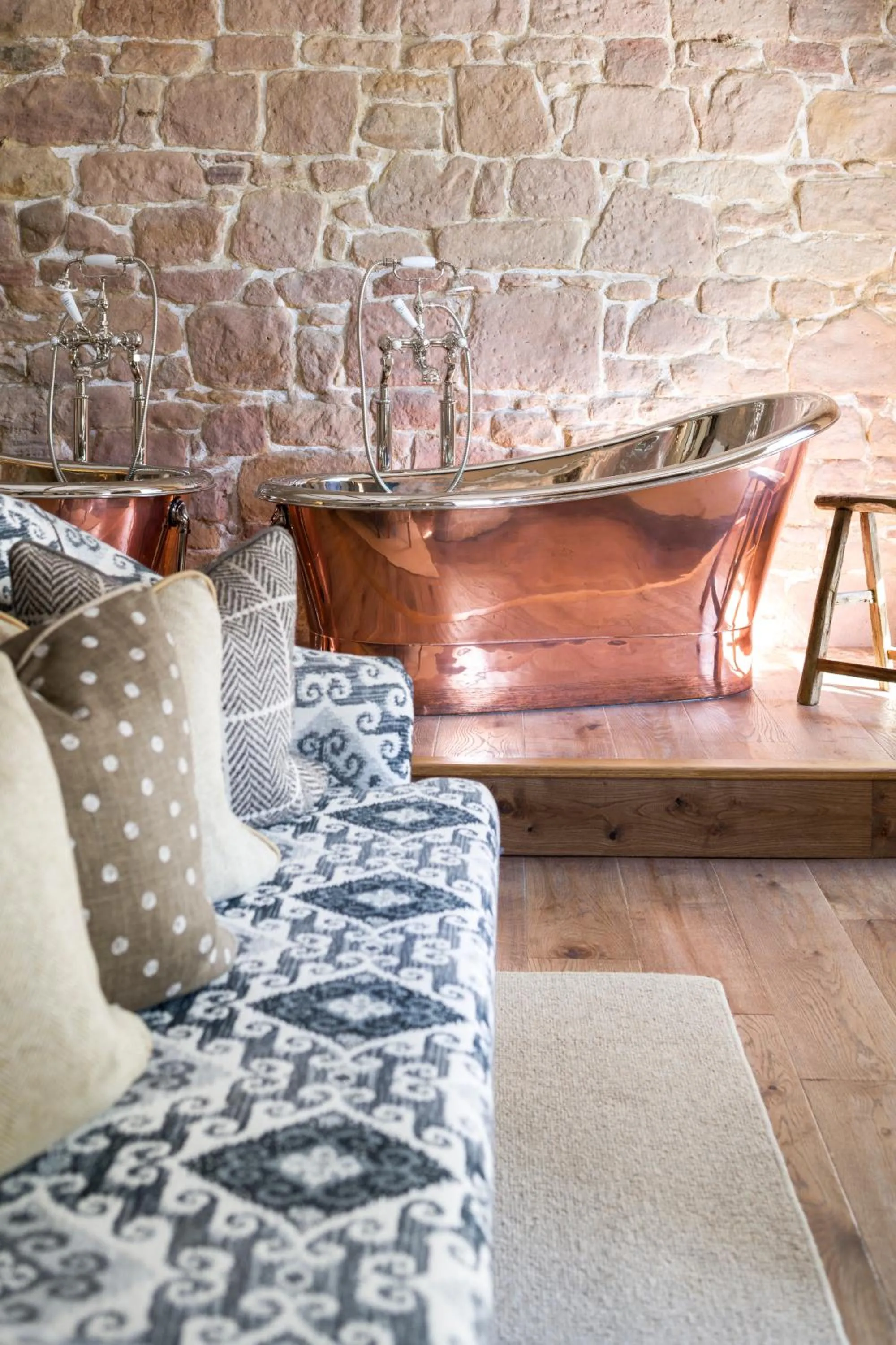 Bath in Beadnell Towers Hotel