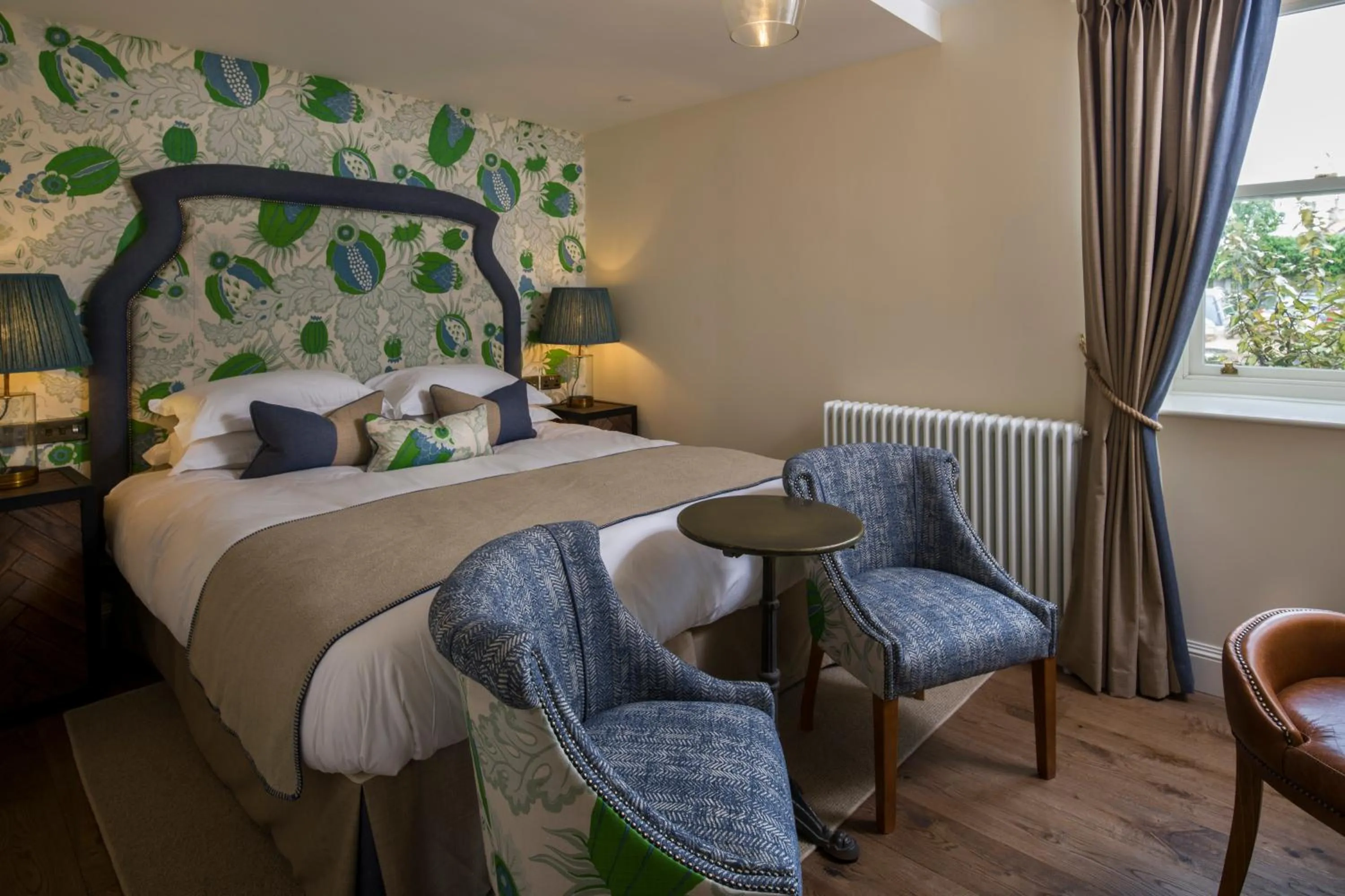 Photo of the whole room, Bed in Beadnell Towers Hotel