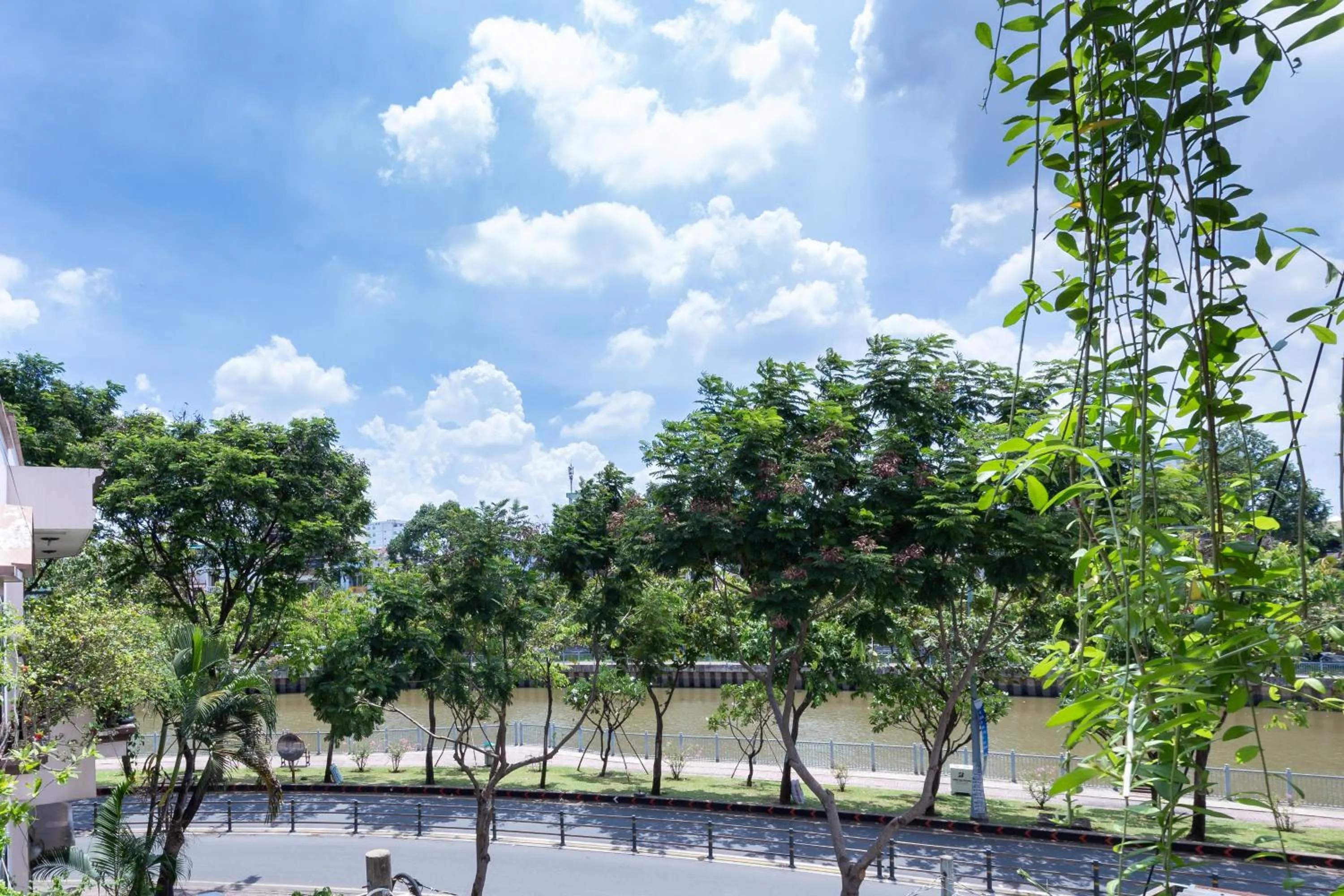 River view in Cozrum Homes - Yoga Corner