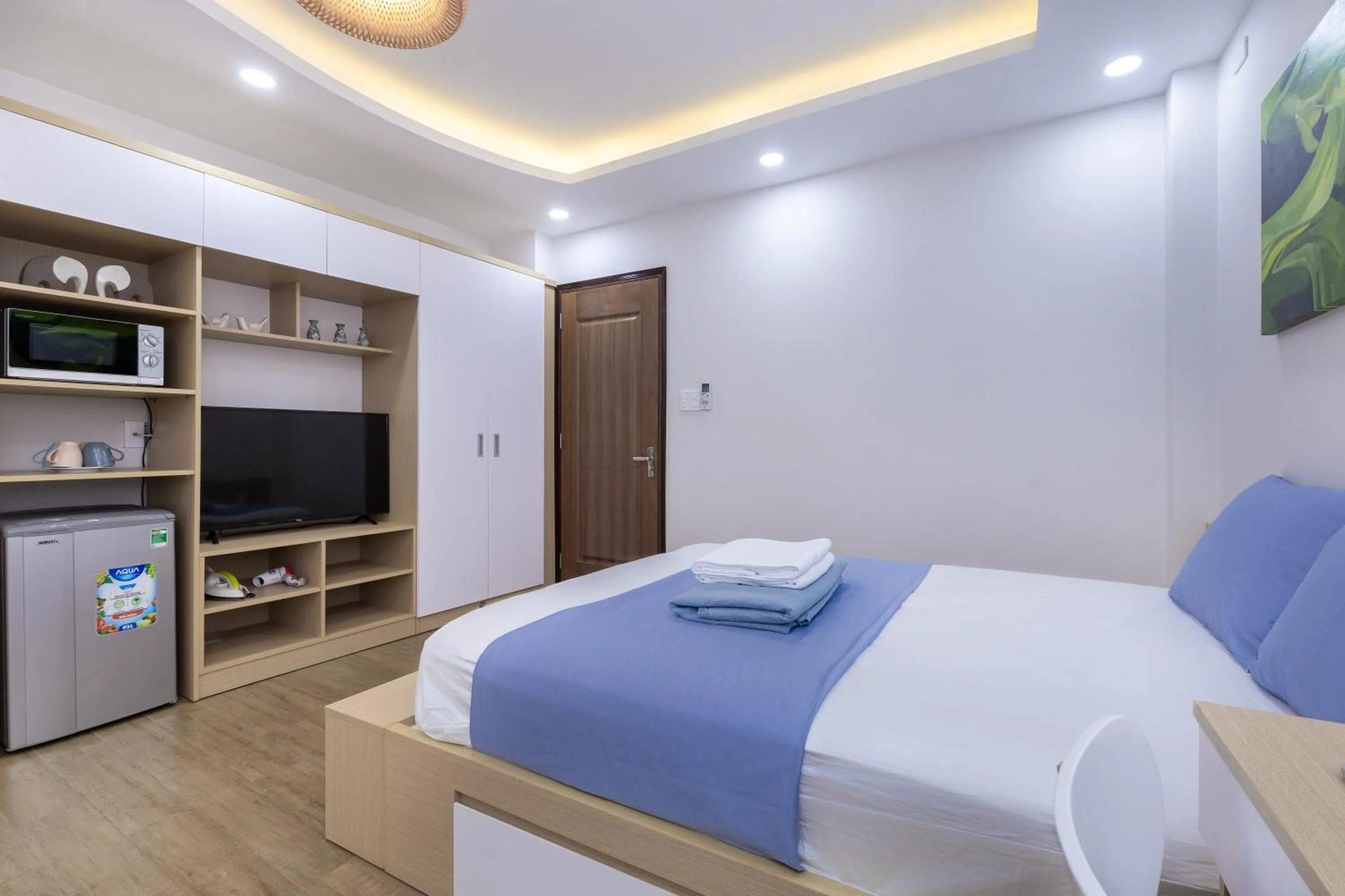 TV and multimedia, Bed in Cozrum Homes - Yoga Corner