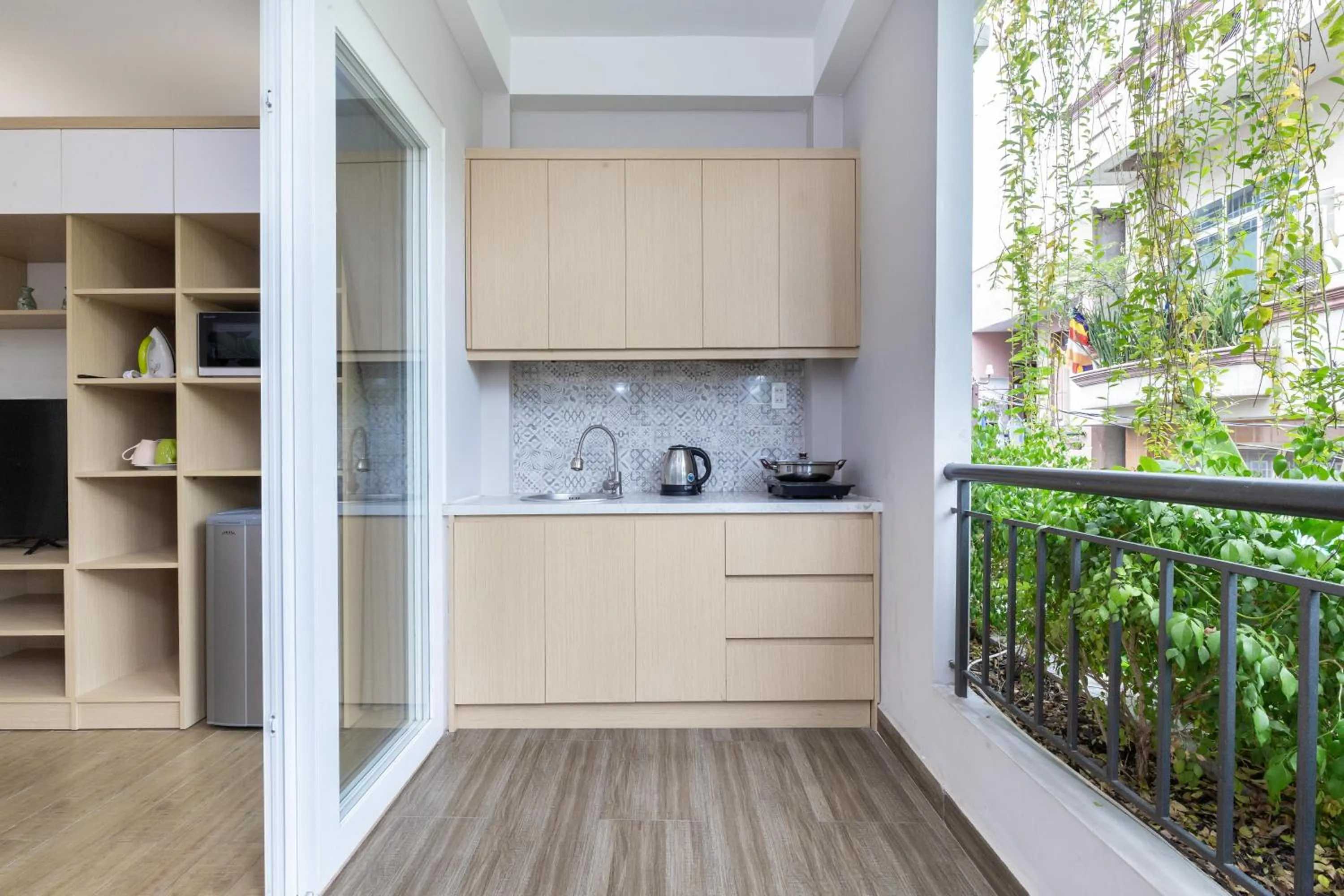 Kitchen or kitchenette in Cozrum Homes - Yoga Corner