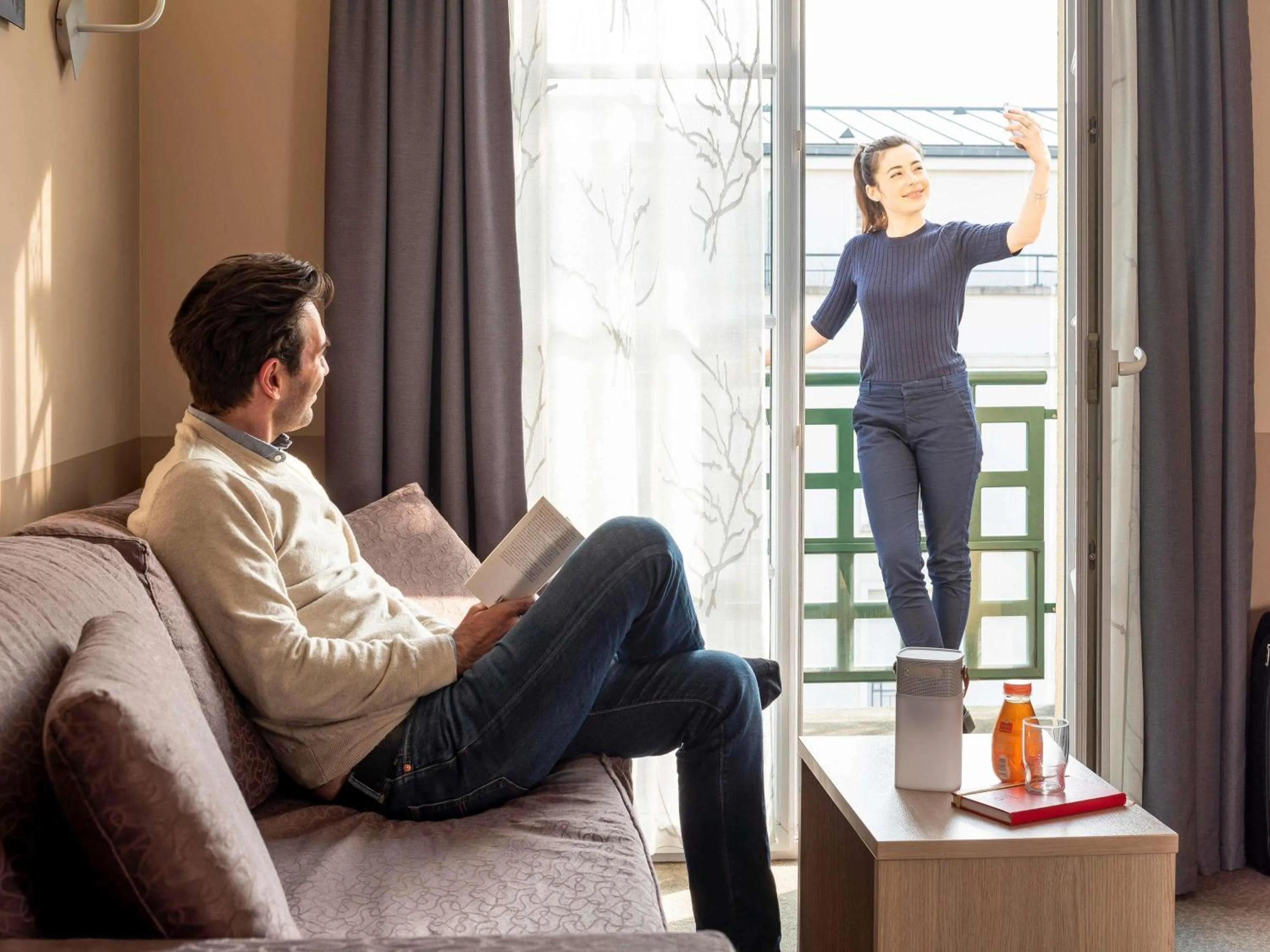 Bedroom in Aparthotel Adagio Val d'Europe près de Disneyland Paris