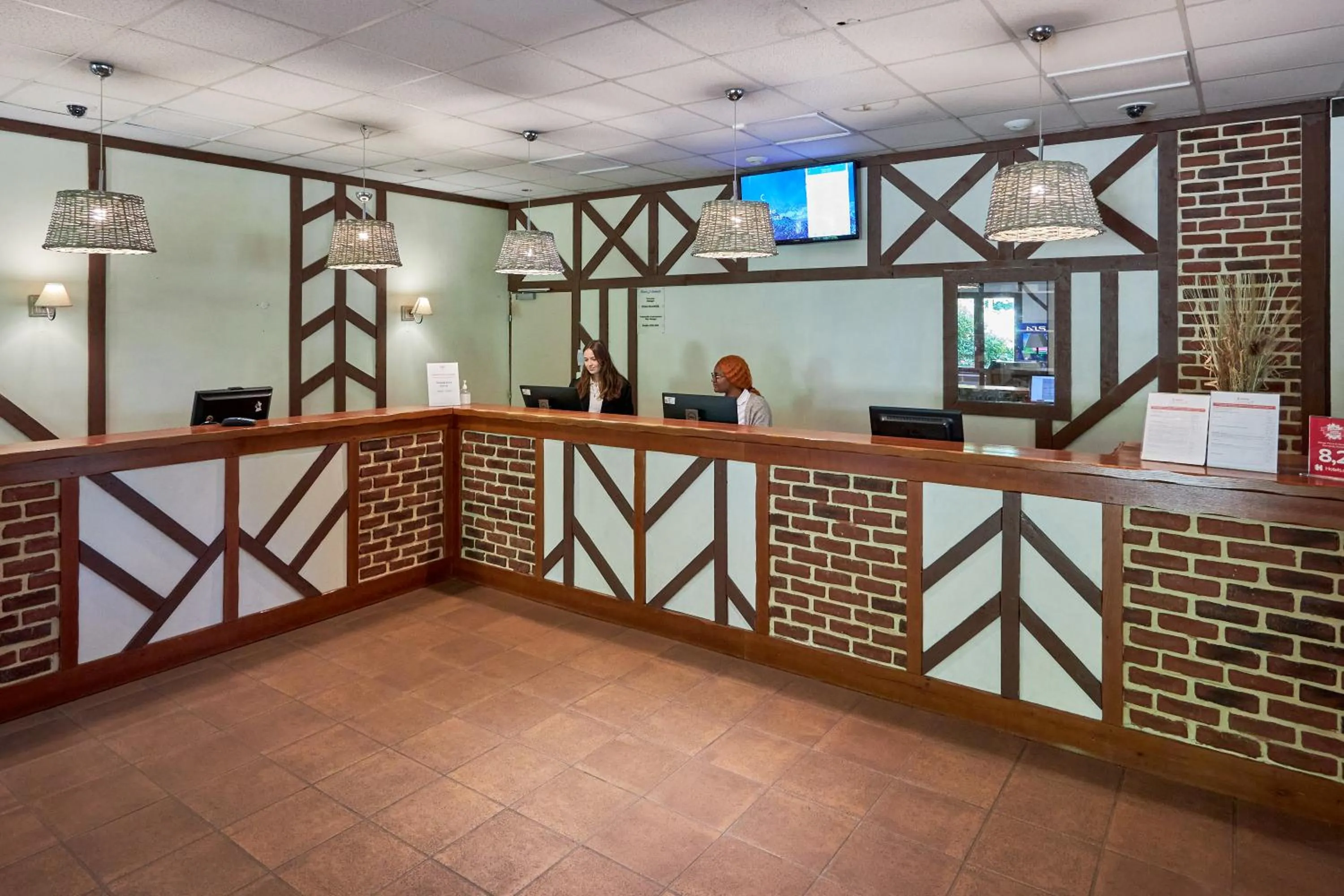 Lobby or reception in Village Pierre & Vacances Normandy Garden