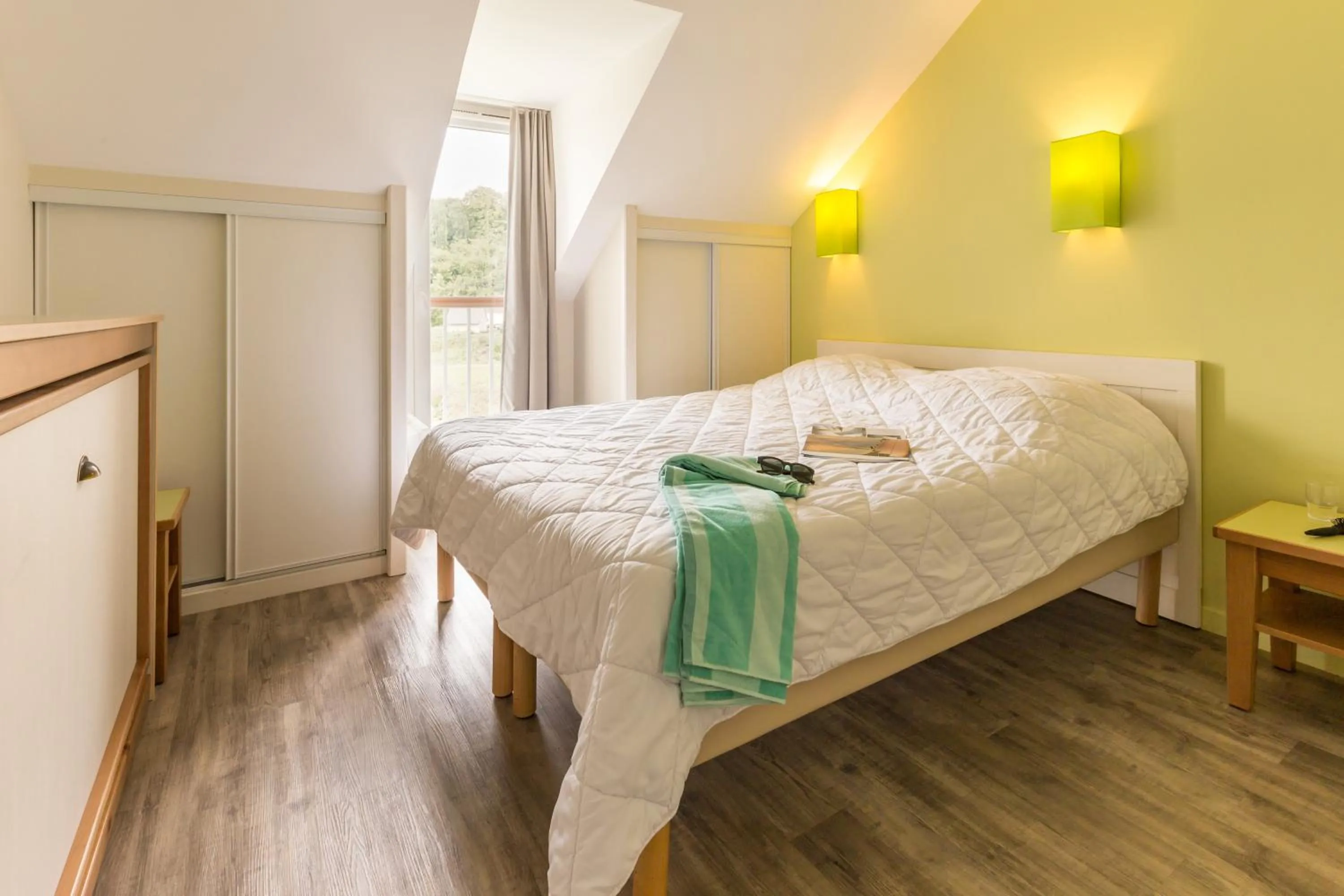 Bed in Village Pierre & Vacances Normandy Garden