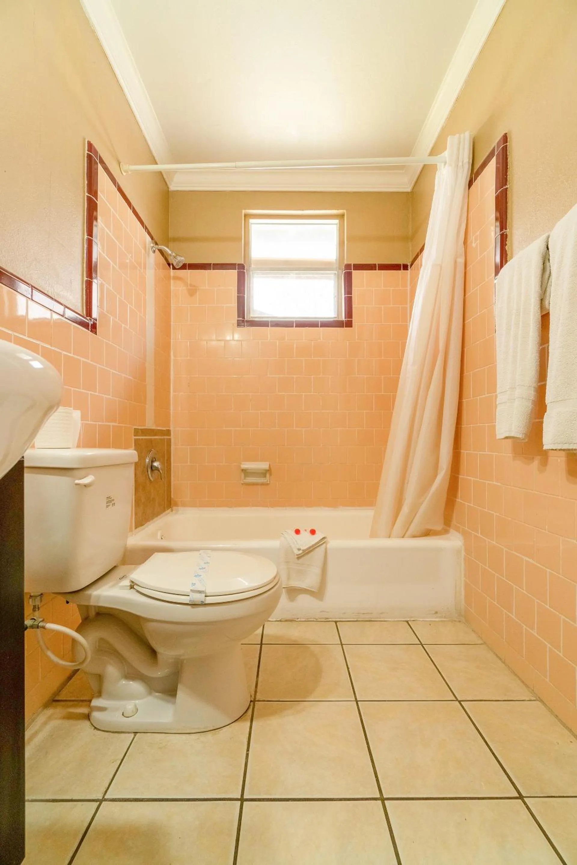 Bathroom in Capital O Hotel Beeville -US 181