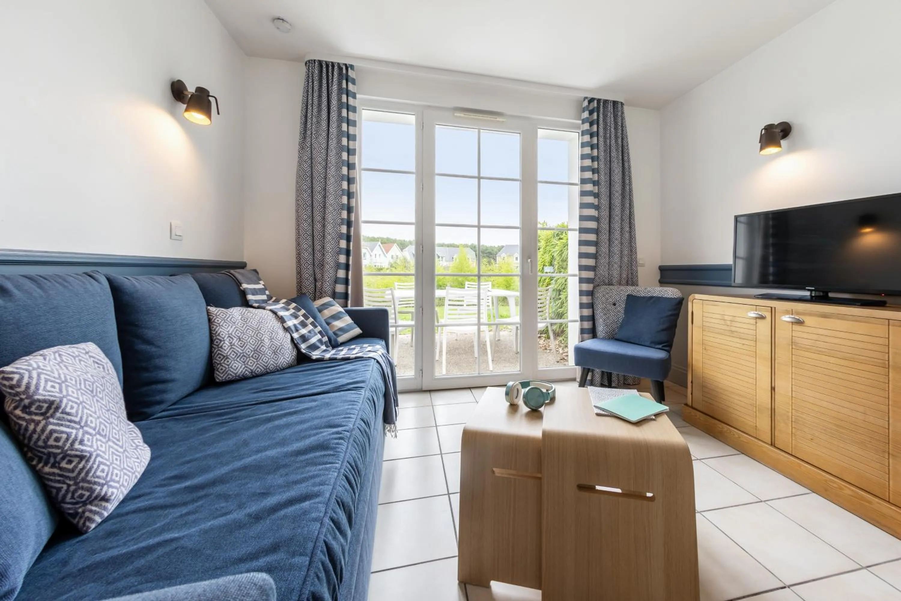 Patio in Village Pierre & Vacances Belle Dune