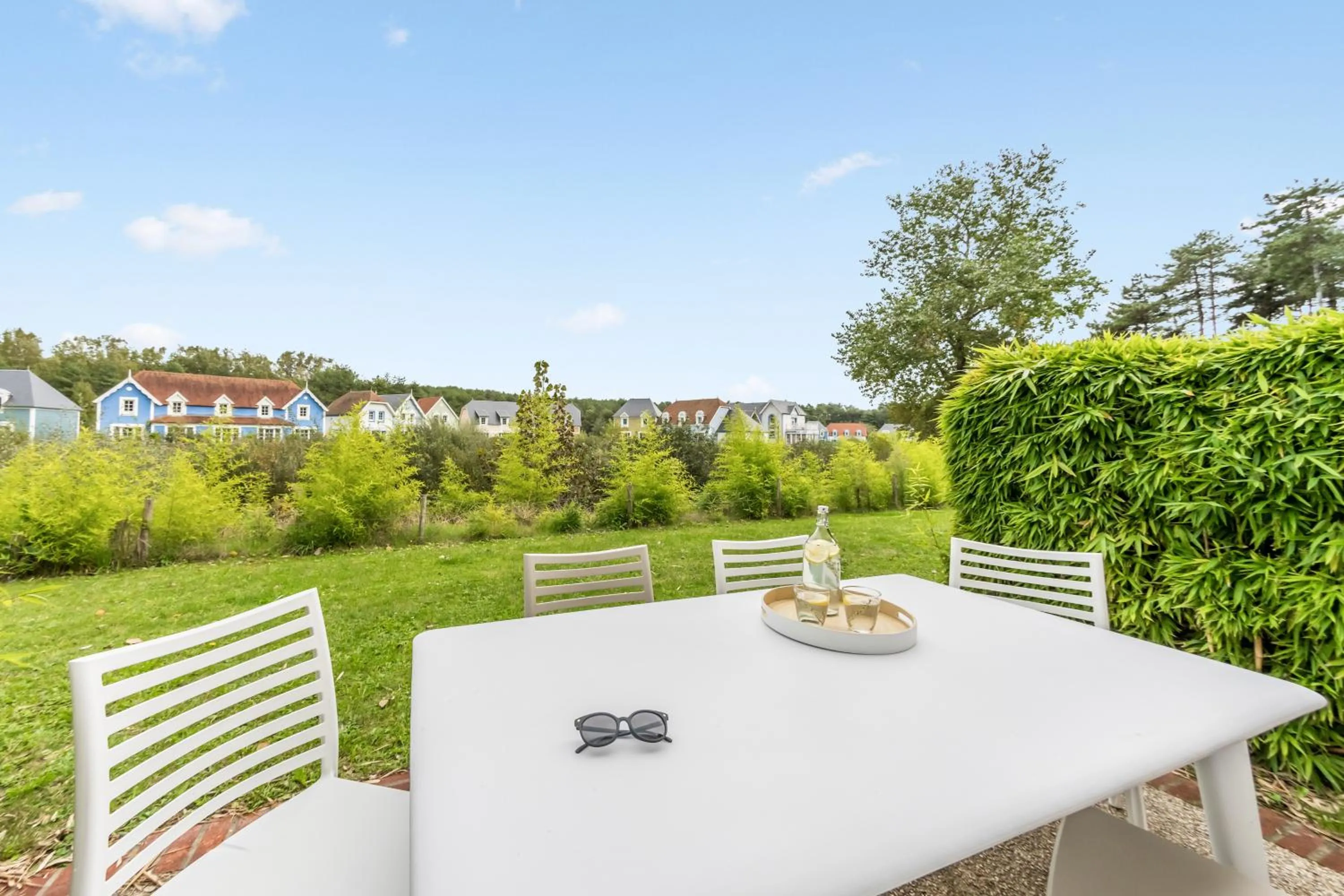 Patio in Village Pierre & Vacances Belle Dune
