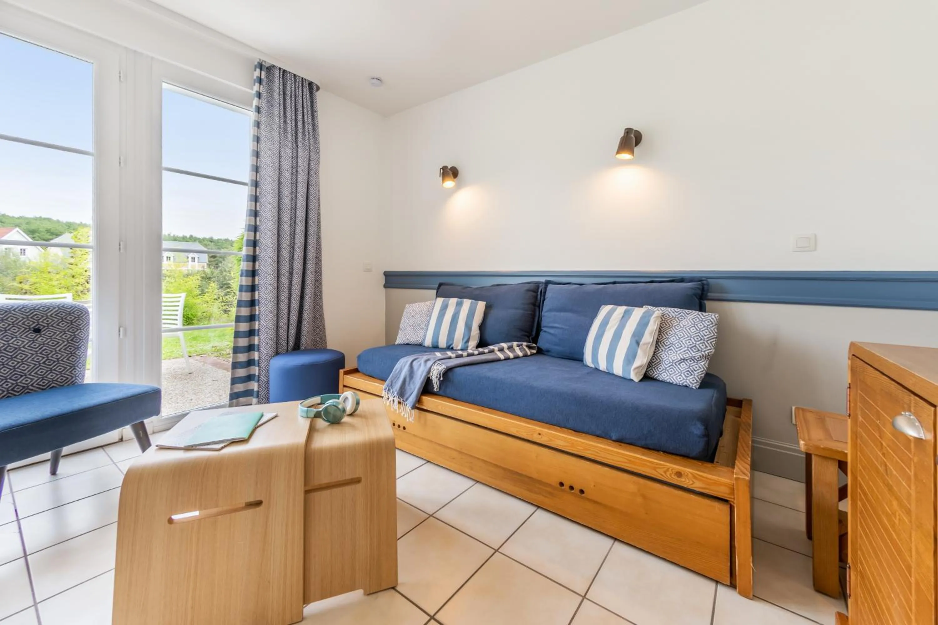 Patio in Village Pierre & Vacances Belle Dune