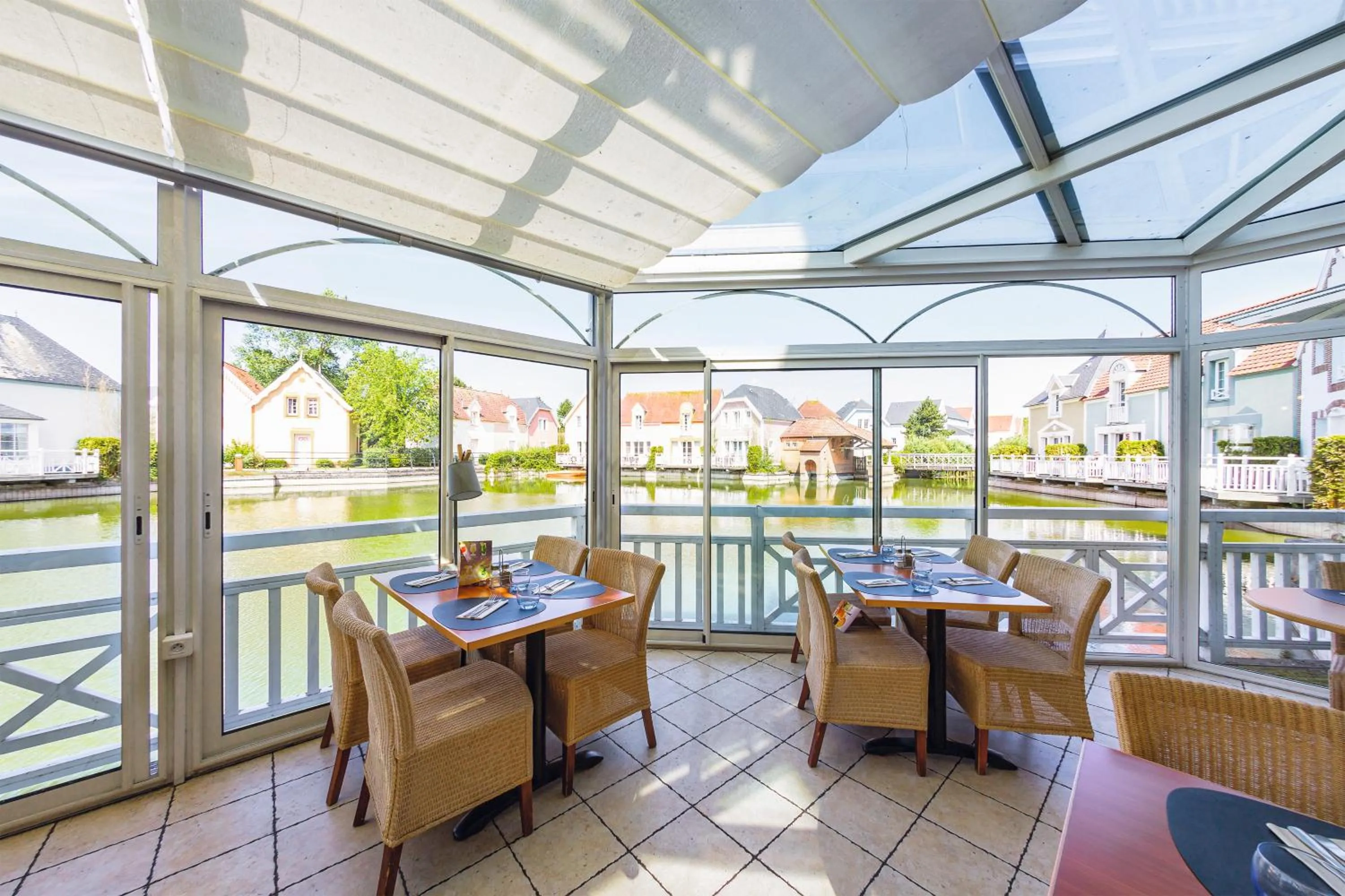 Patio in Village Pierre & Vacances Belle Dune