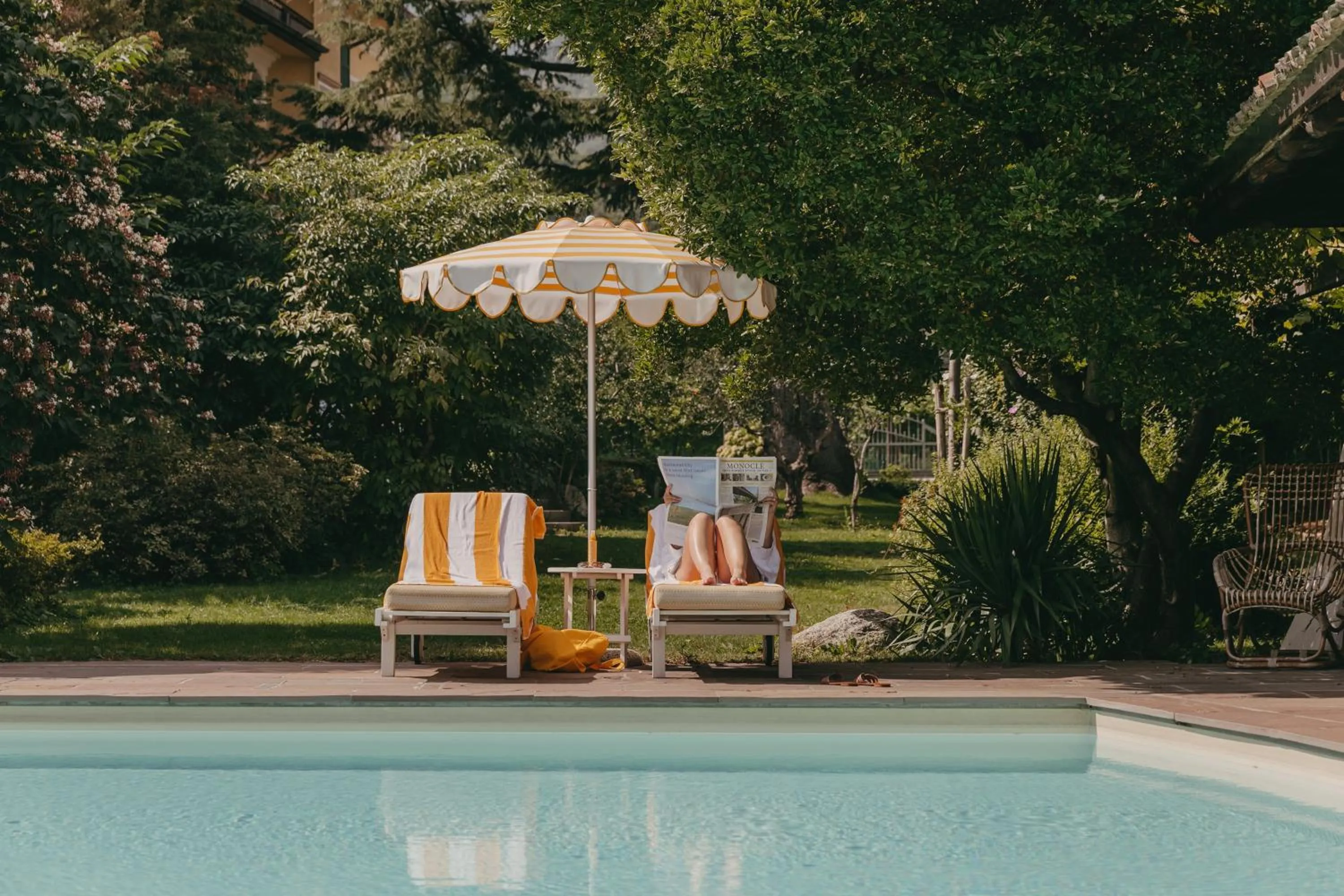 Swimming pool in Villa Arnica, a Member of Design Hotels