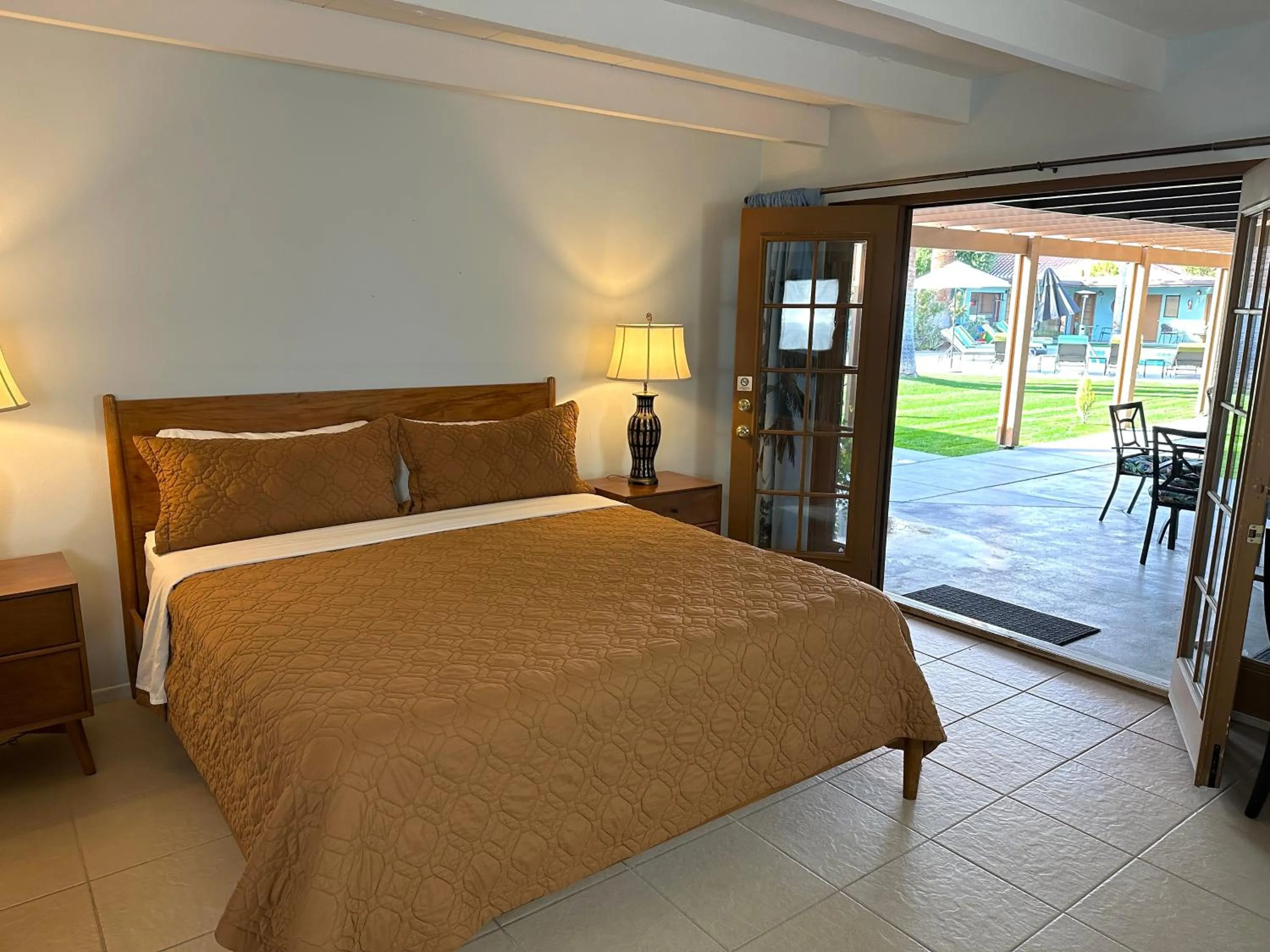 Bed in Vista Grande Resort - A Gay Men's Resort