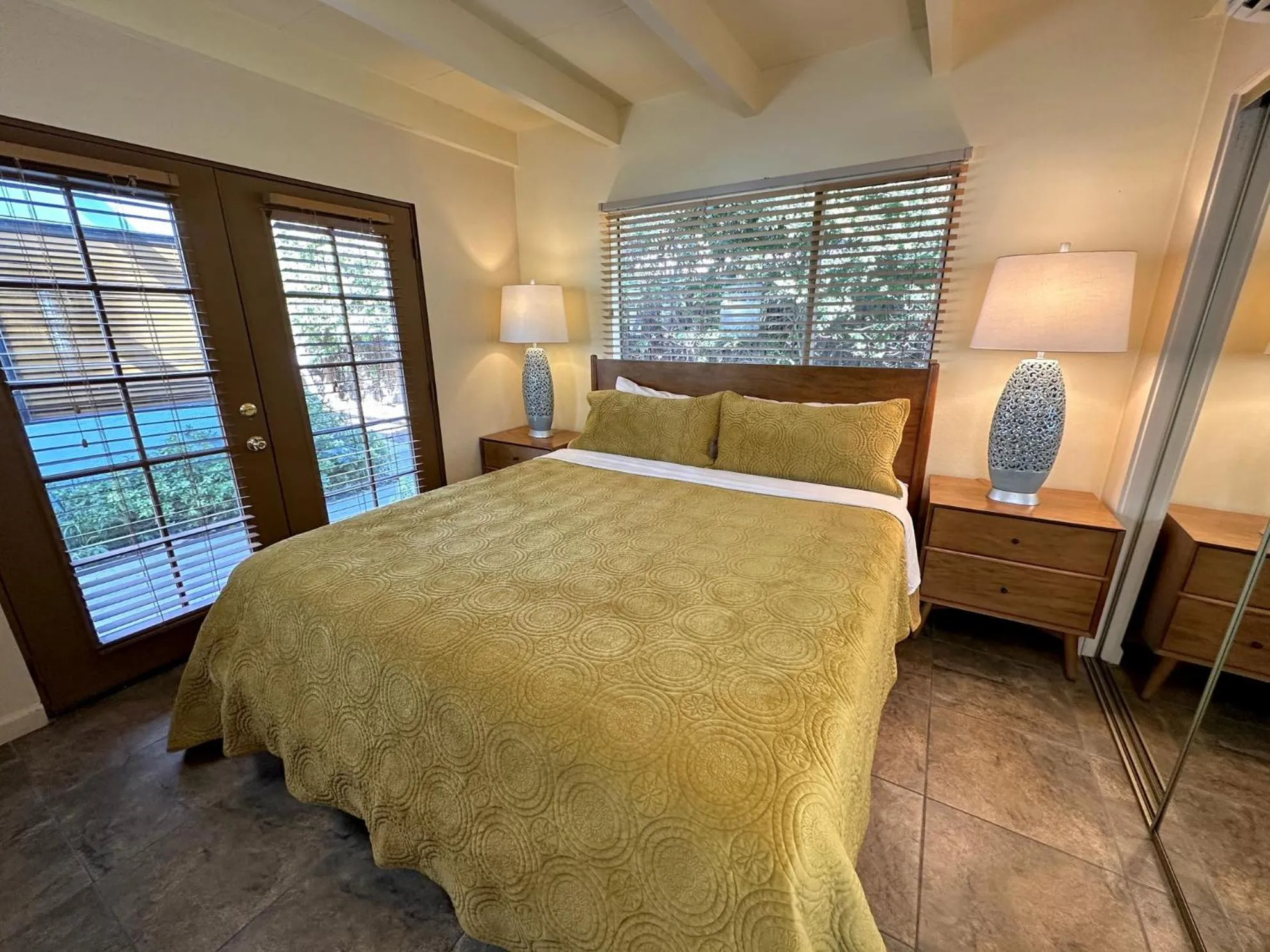 Bed in Vista Grande Resort - A Gay Men's Resort