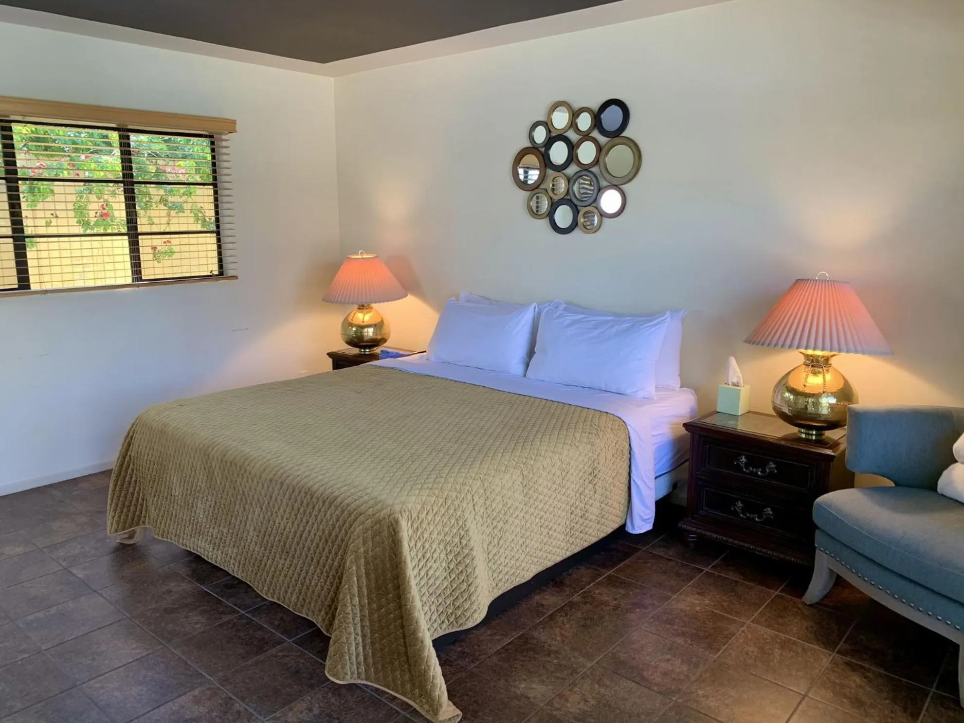 Bed in Vista Grande Resort - A Gay Men's Resort