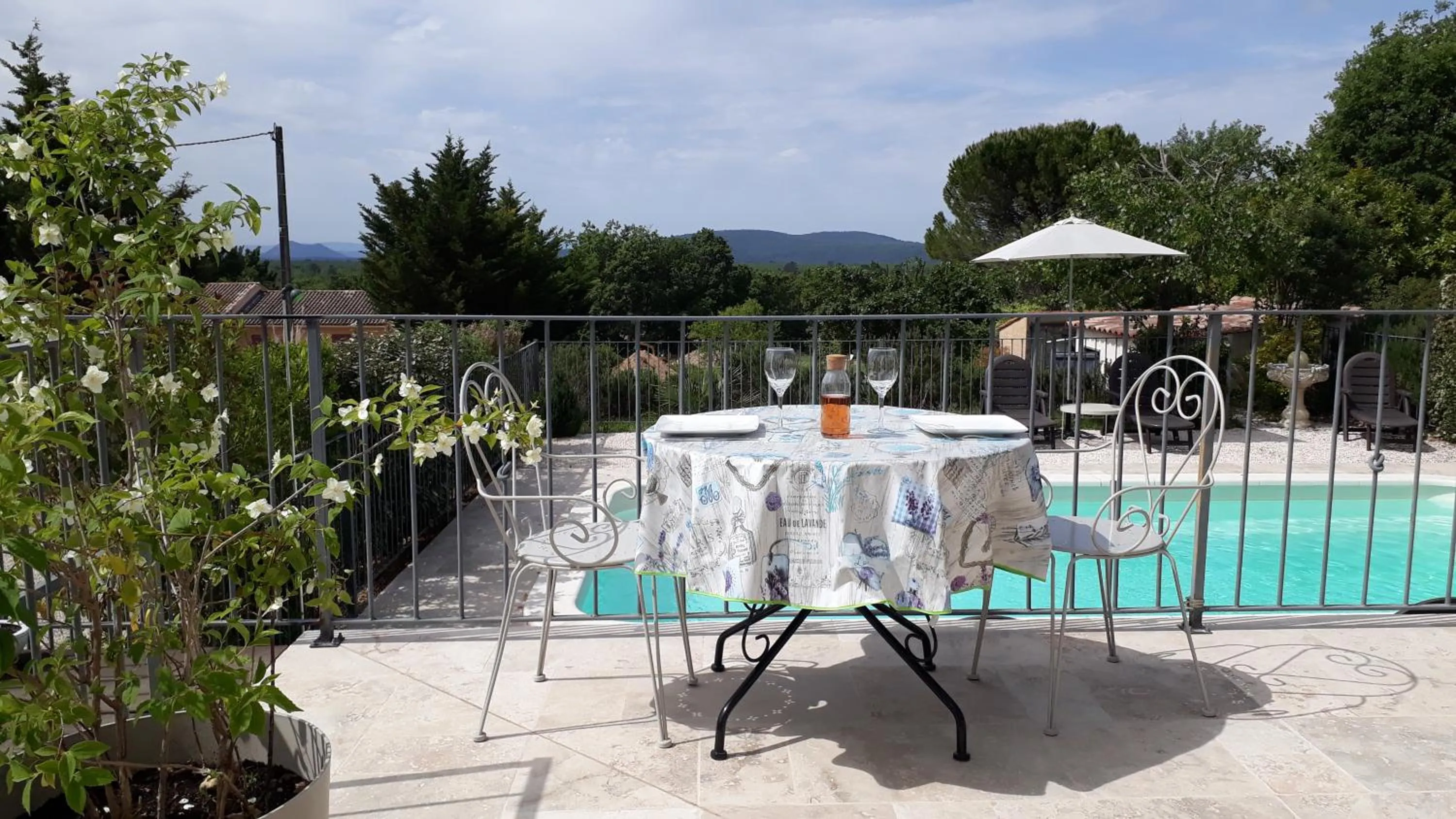 Balcony/Terrace in Rêve du VerDHon