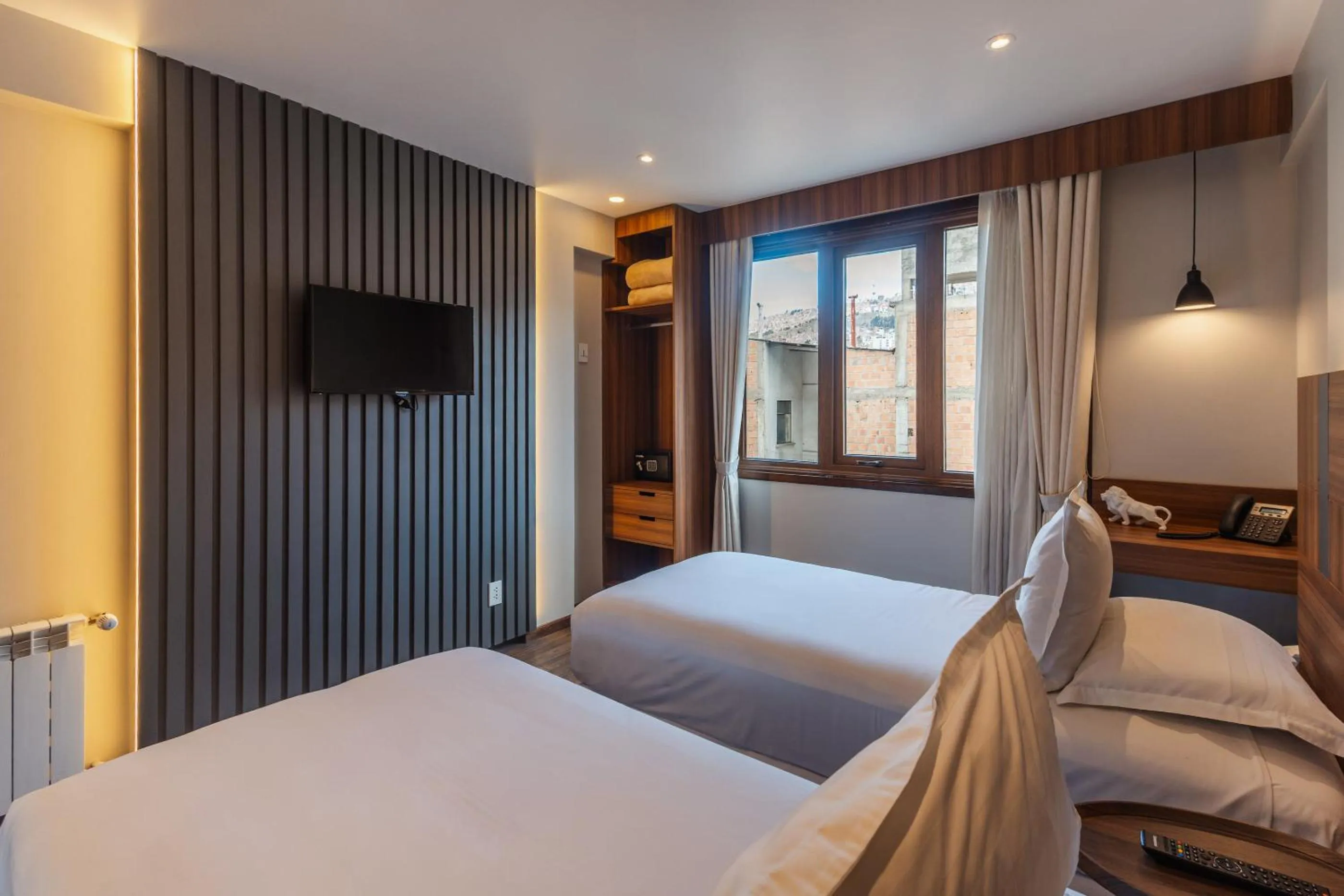 TV and multimedia, Bed in DREAM By Stannum Hotel