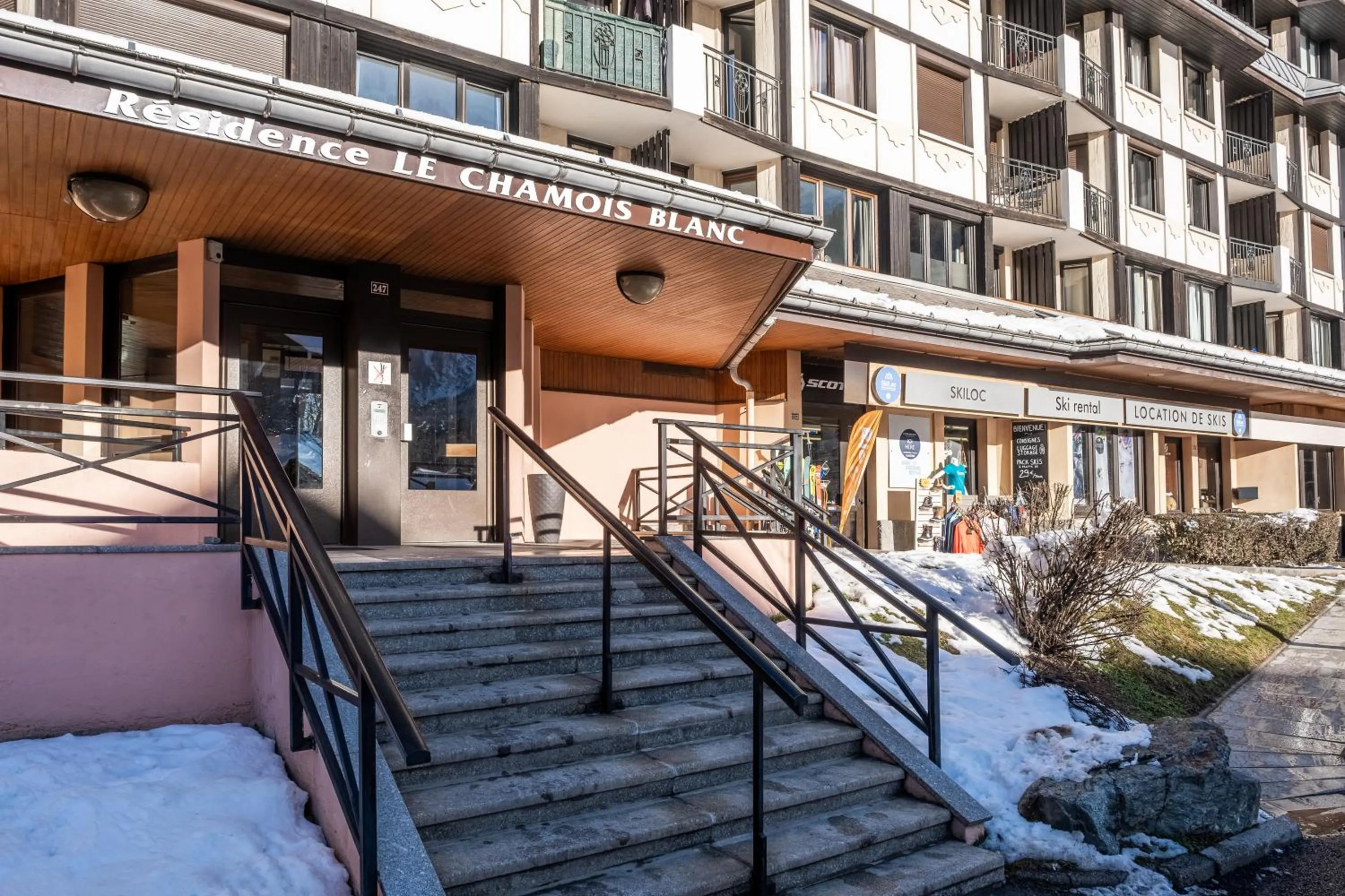 Property building in Résidence Pierre & Vacances Le Chamois Blanc