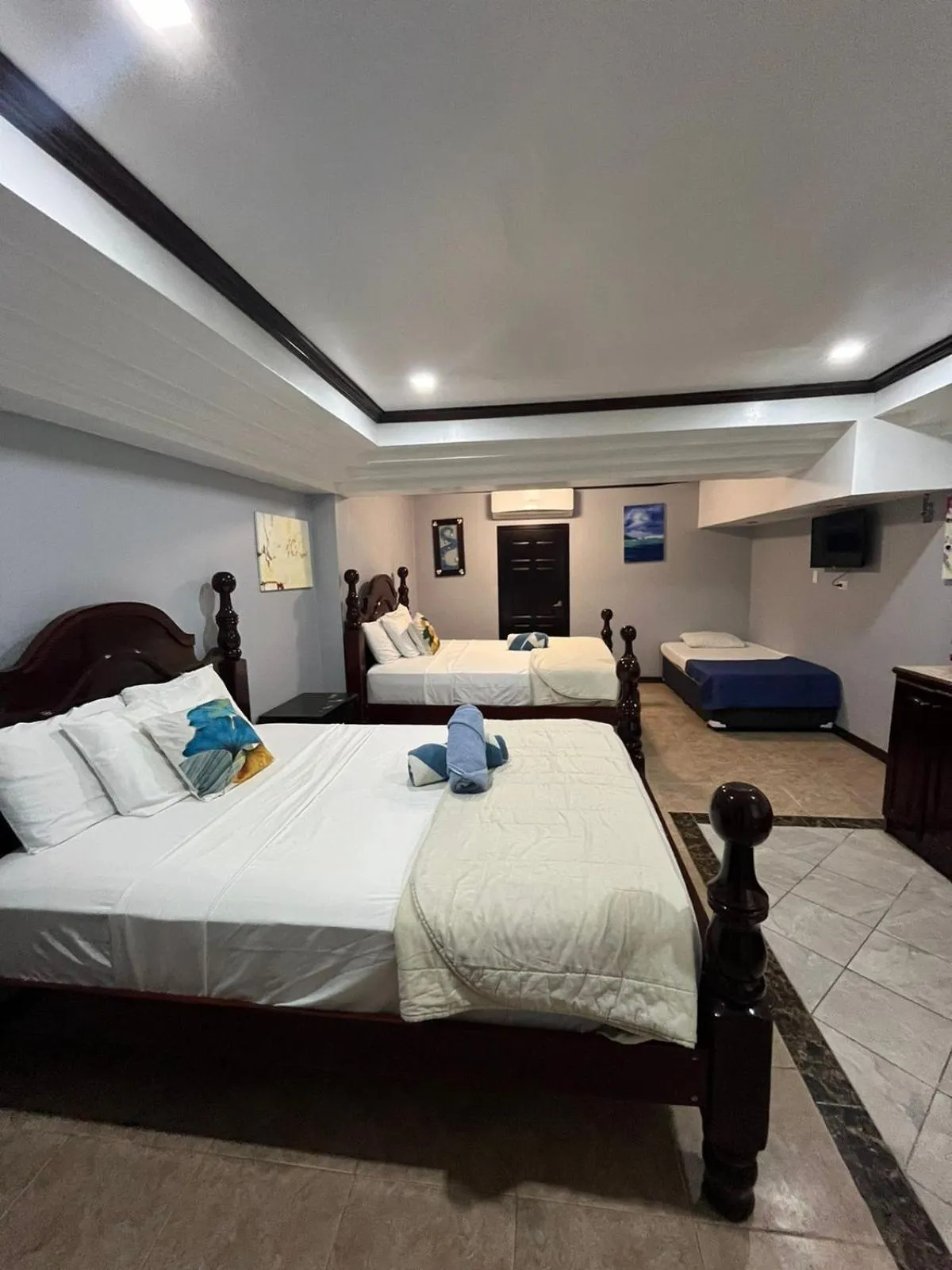 Bed in Seaside Chateau Resort