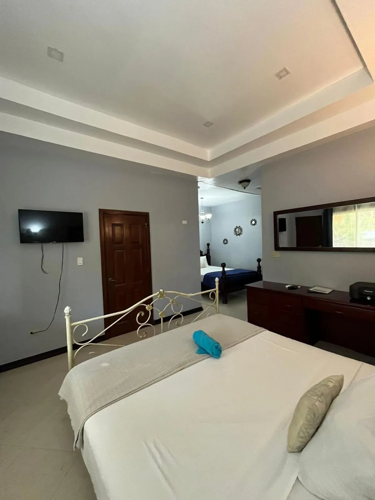 Bed in Seaside Chateau Resort