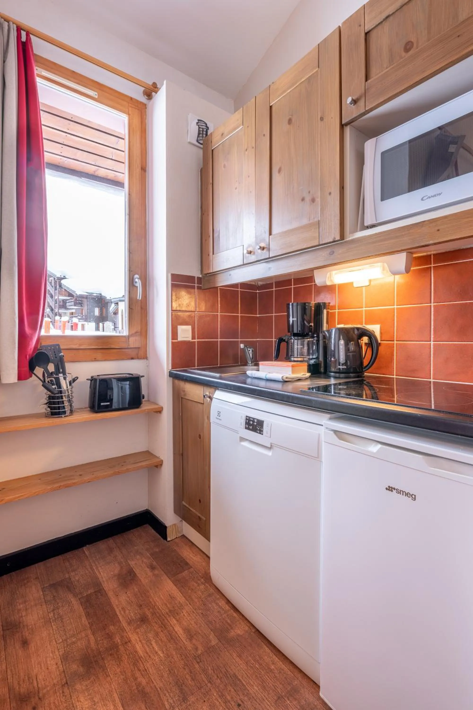 Coffee/tea facilities in Résidence Pierre & Vacances Le Quartz