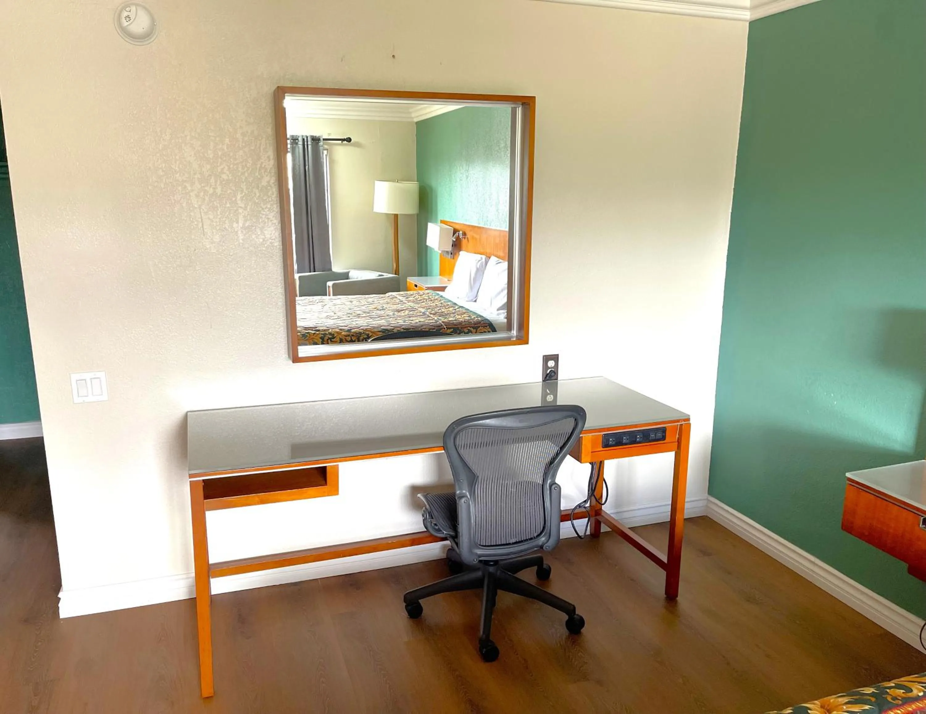 Seating area in Relax Inn