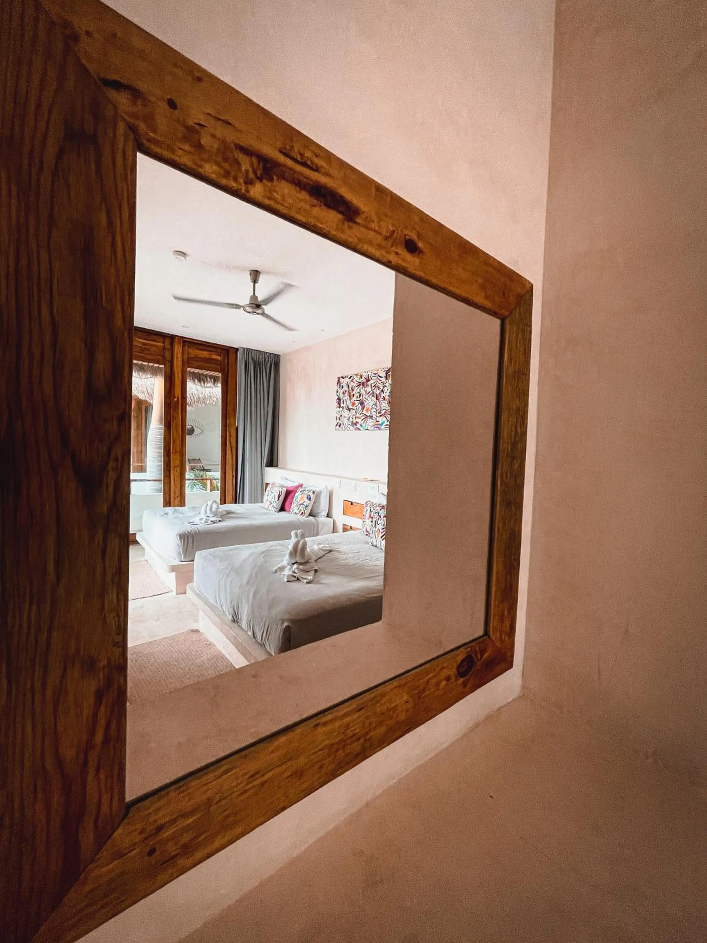 Bed in Hotel Casa Lumini Holbox