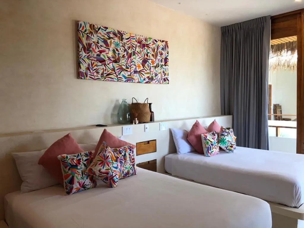 Bed in Hotel Casa Margot