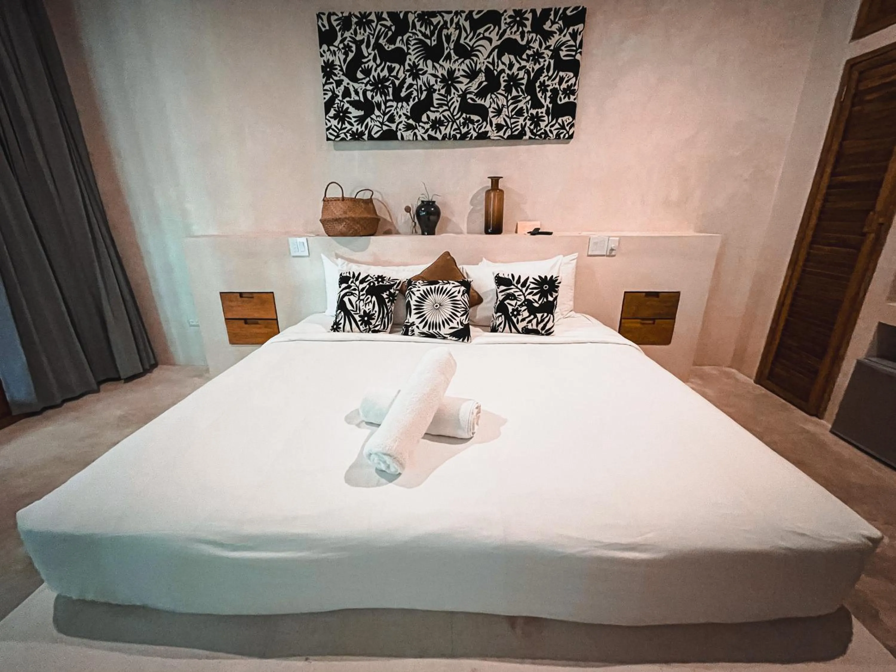 Bed in Hotel Casa Lumini Holbox
