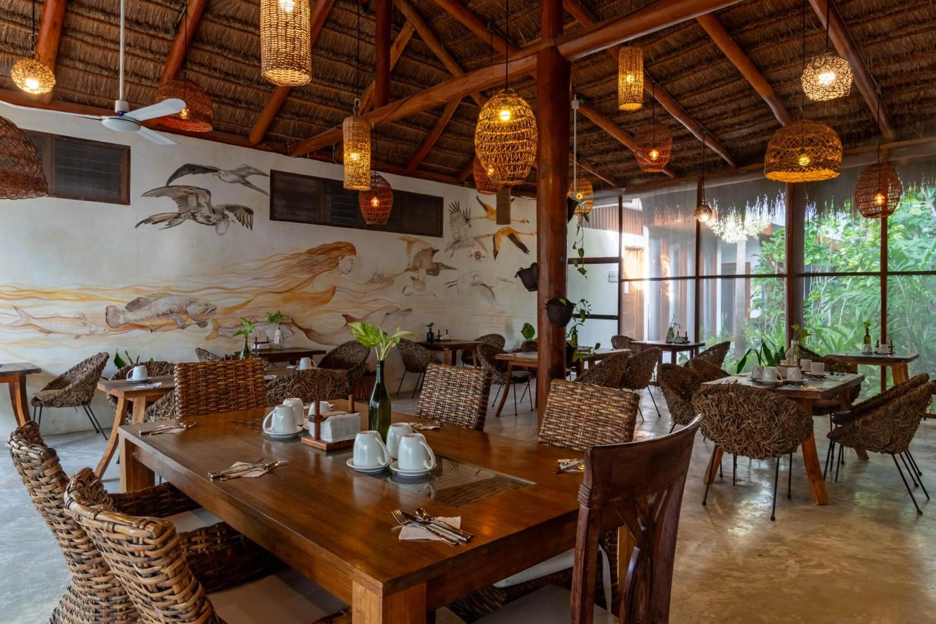 Restaurant/places to eat in Hotel Casa Lumini Holbox