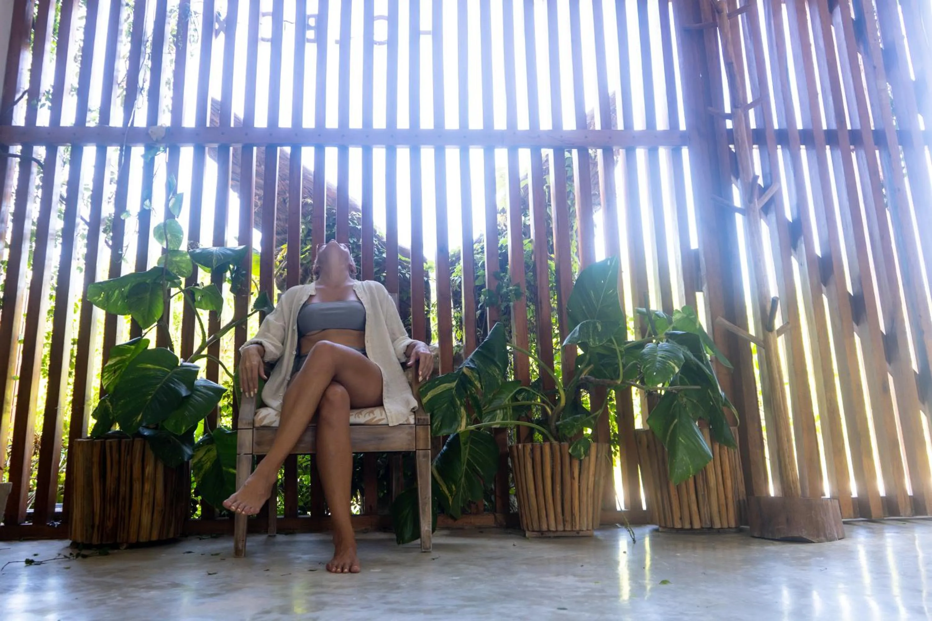 People in Hotel Casa Lumini Holbox