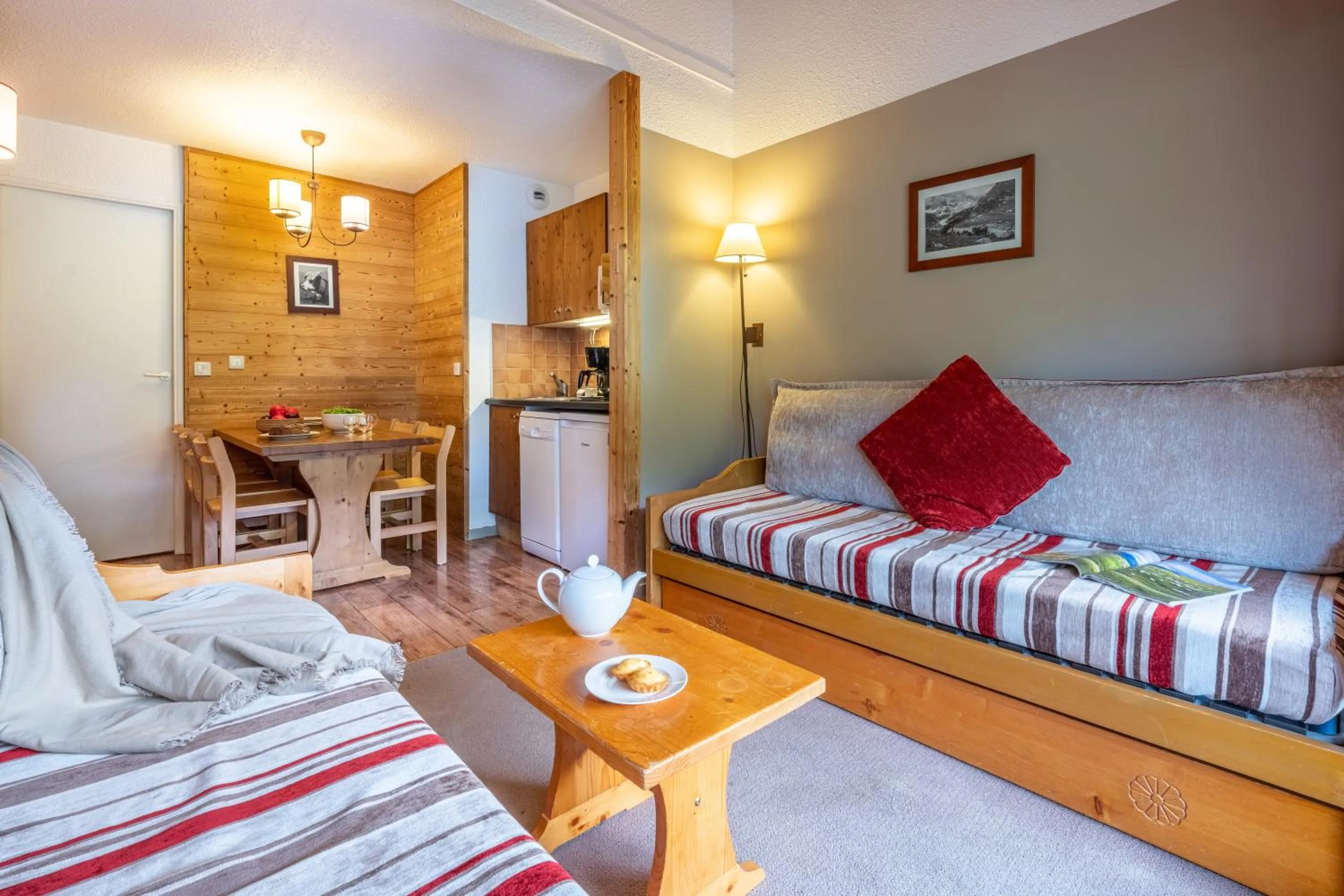 Bed in Résidence Pierre & Vacances Les Sentiers du Tueda