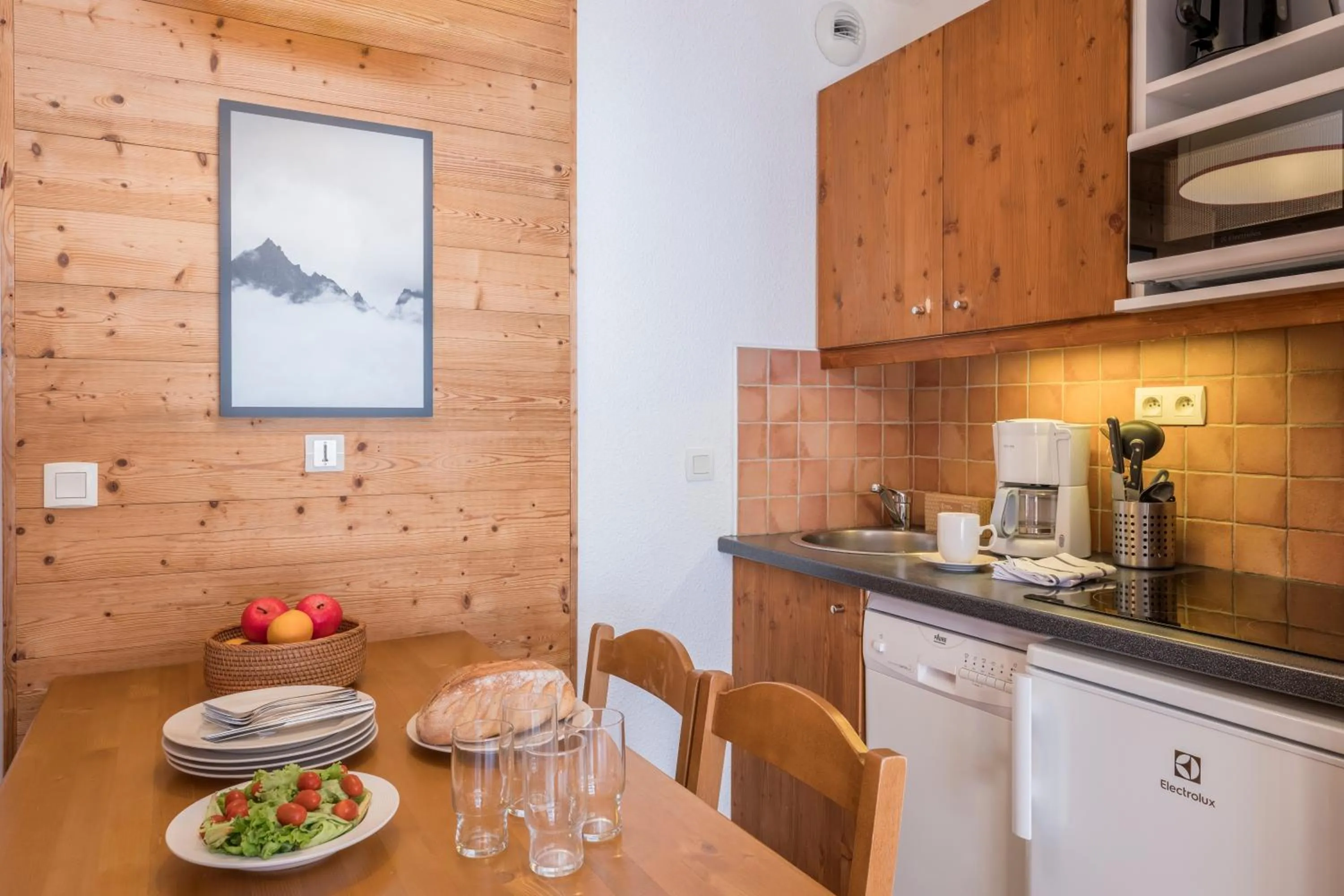 Coffee/tea facilities in Résidence Pierre & Vacances Les Sentiers du Tueda