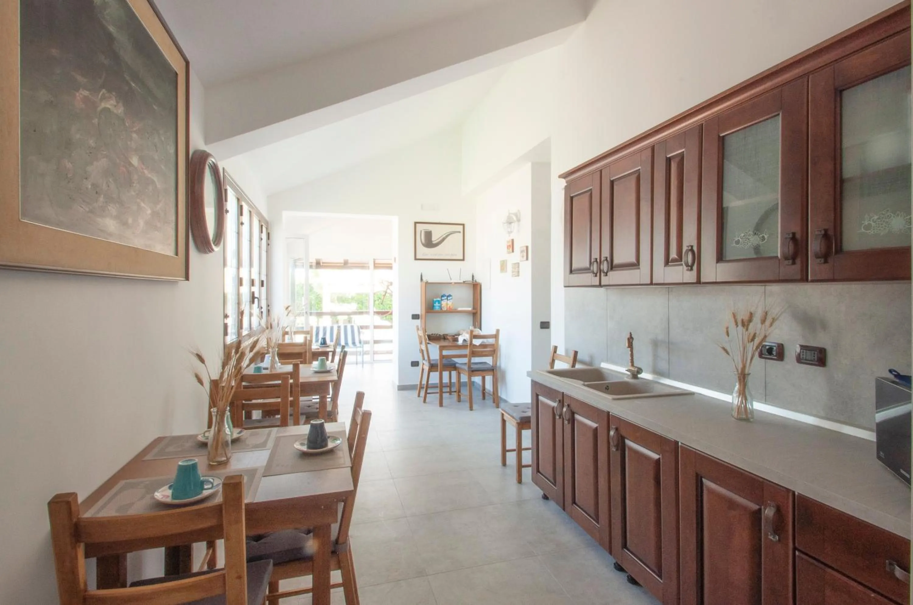 Kitchen or kitchenette in Affitta camere Vittoria House