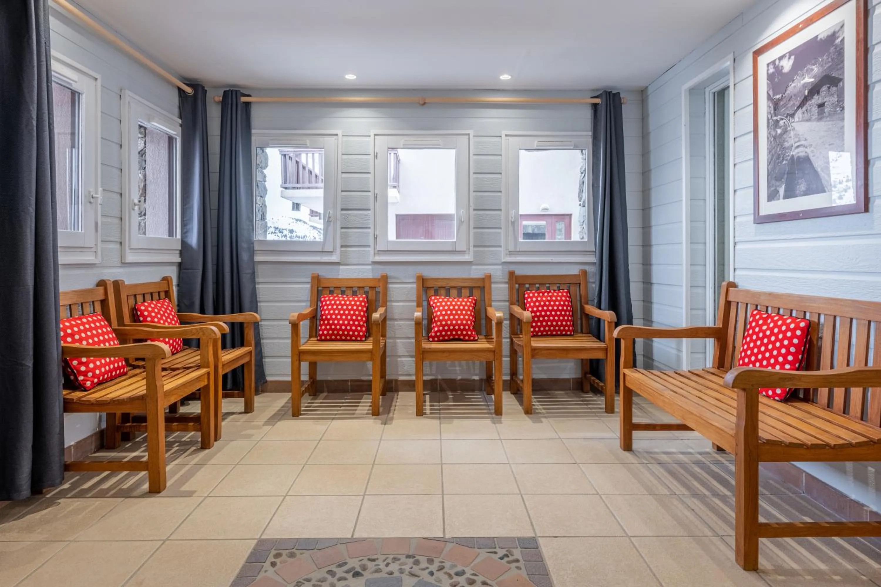 Seating area in Résidence Pierre & Vacances Le Thabor