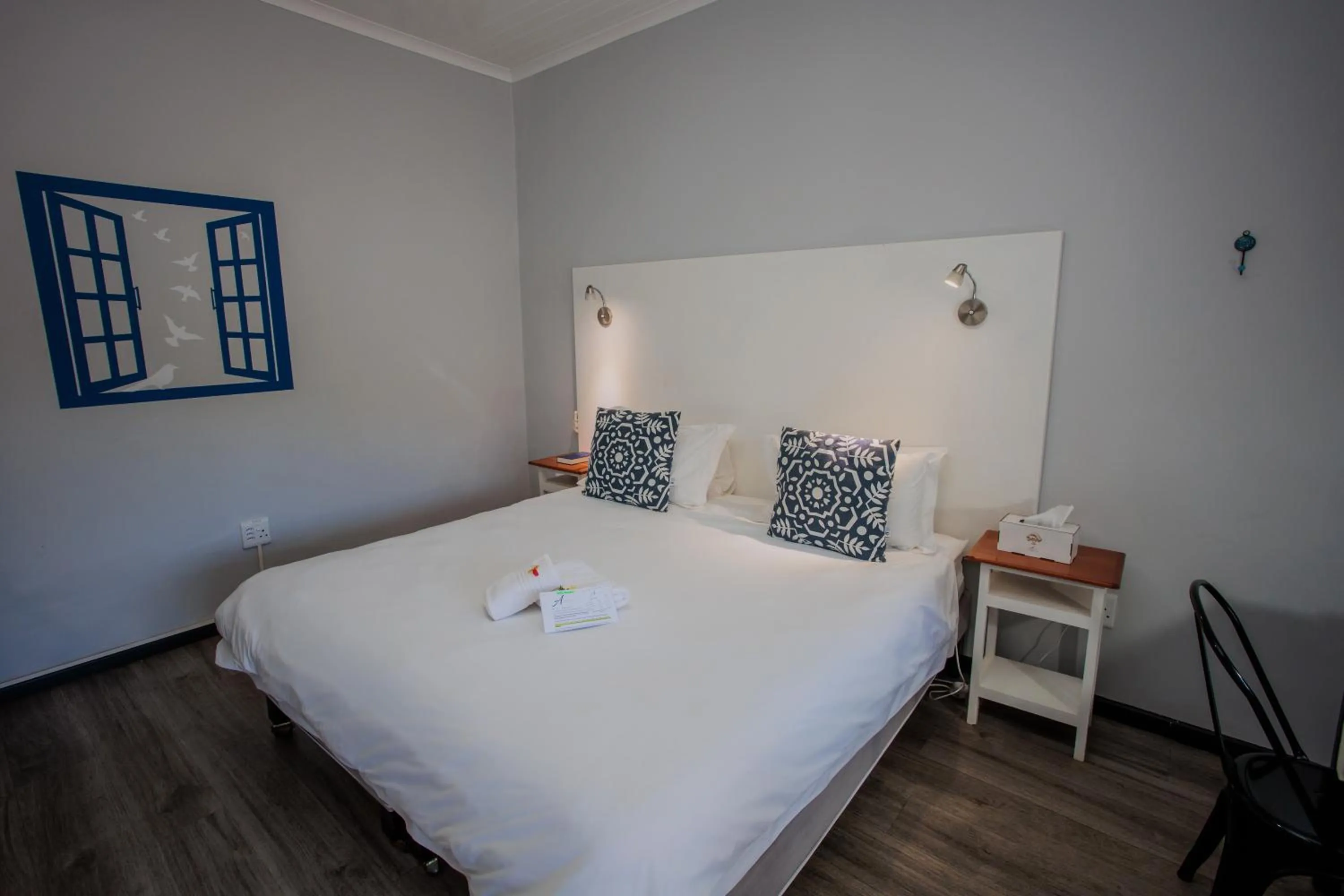 Bed in Aan de Eike Guest House