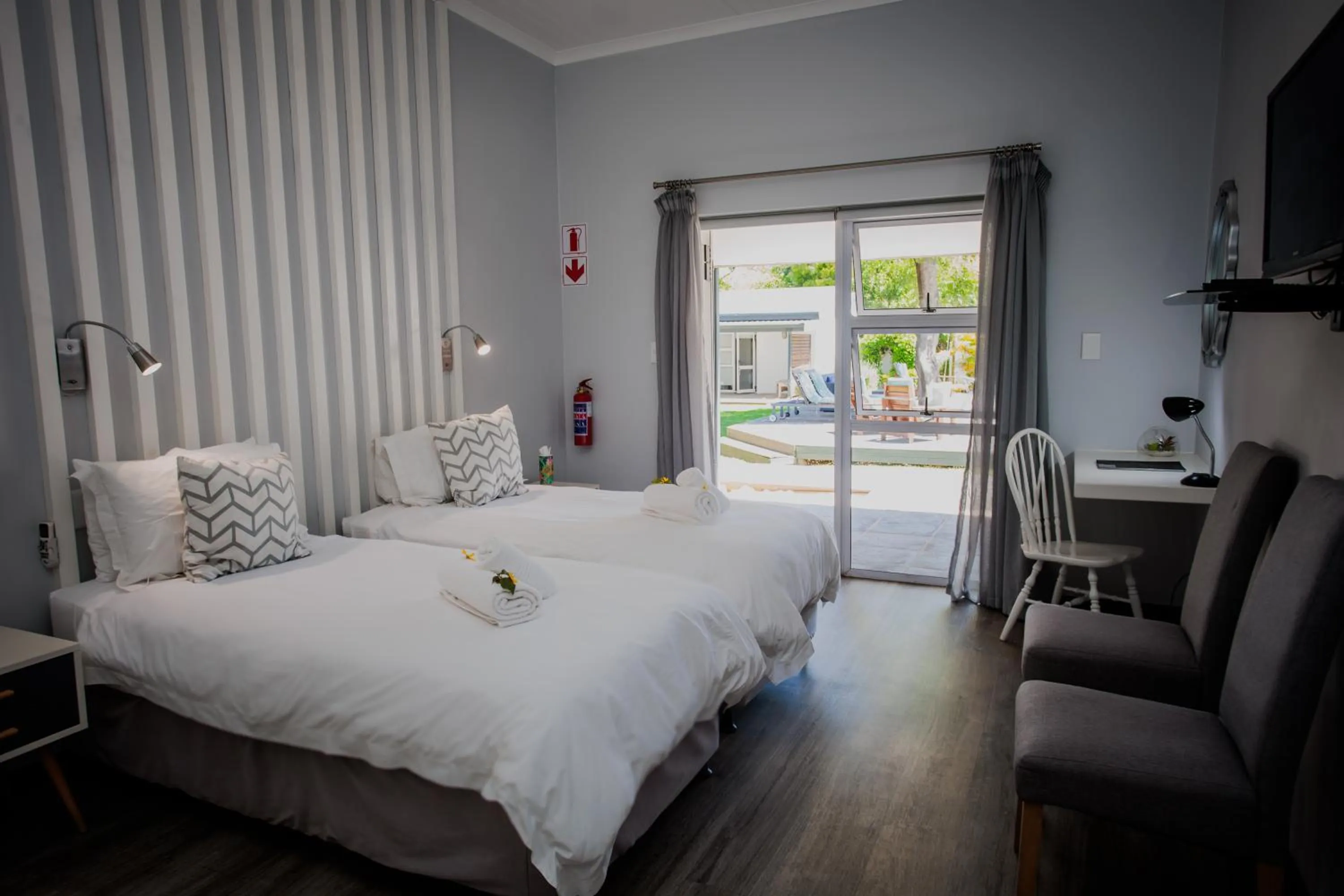 Bed in Aan de Eike Guest House