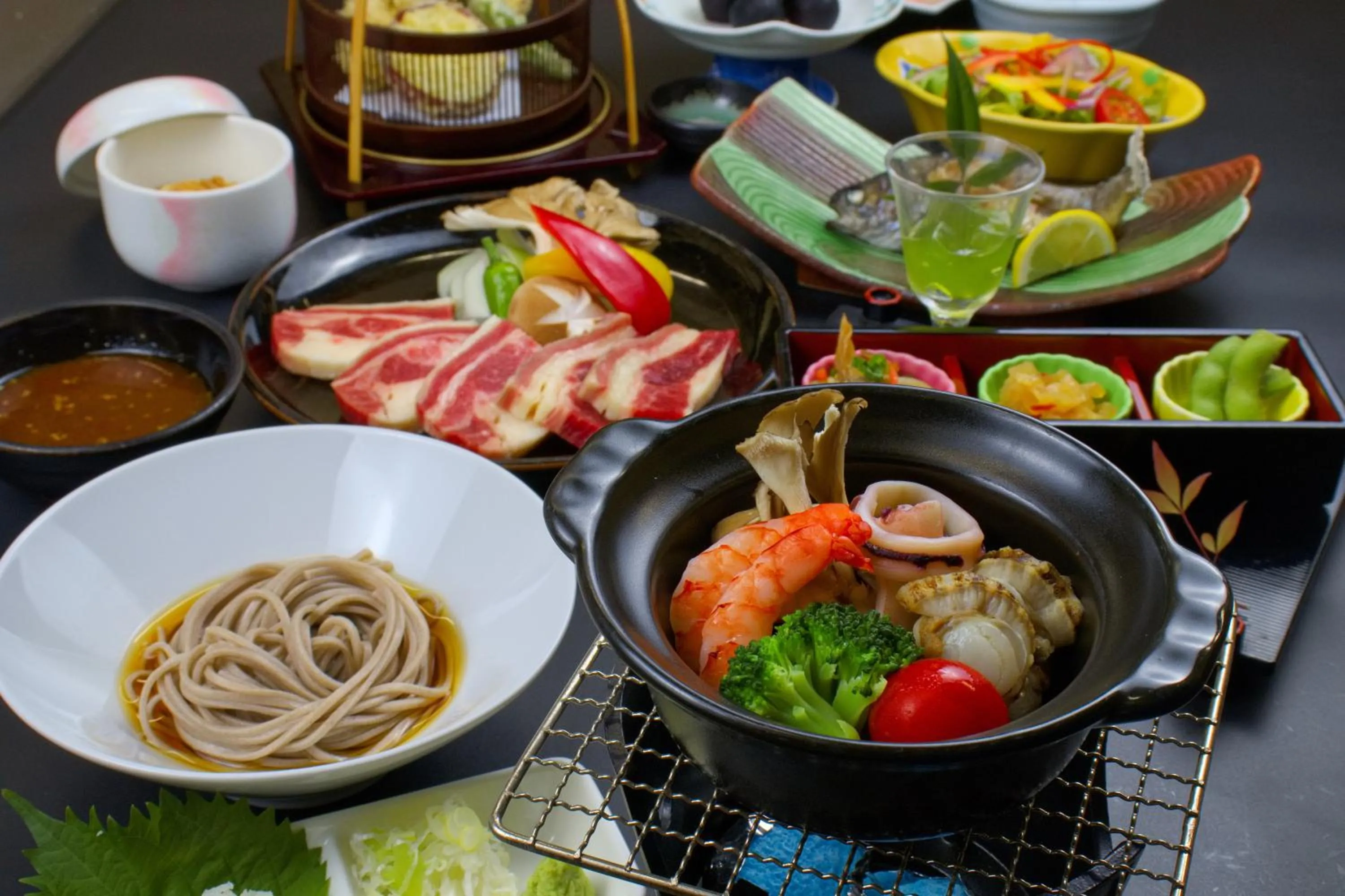 Dinner in Hotel&Resort Yamanouchi Hills