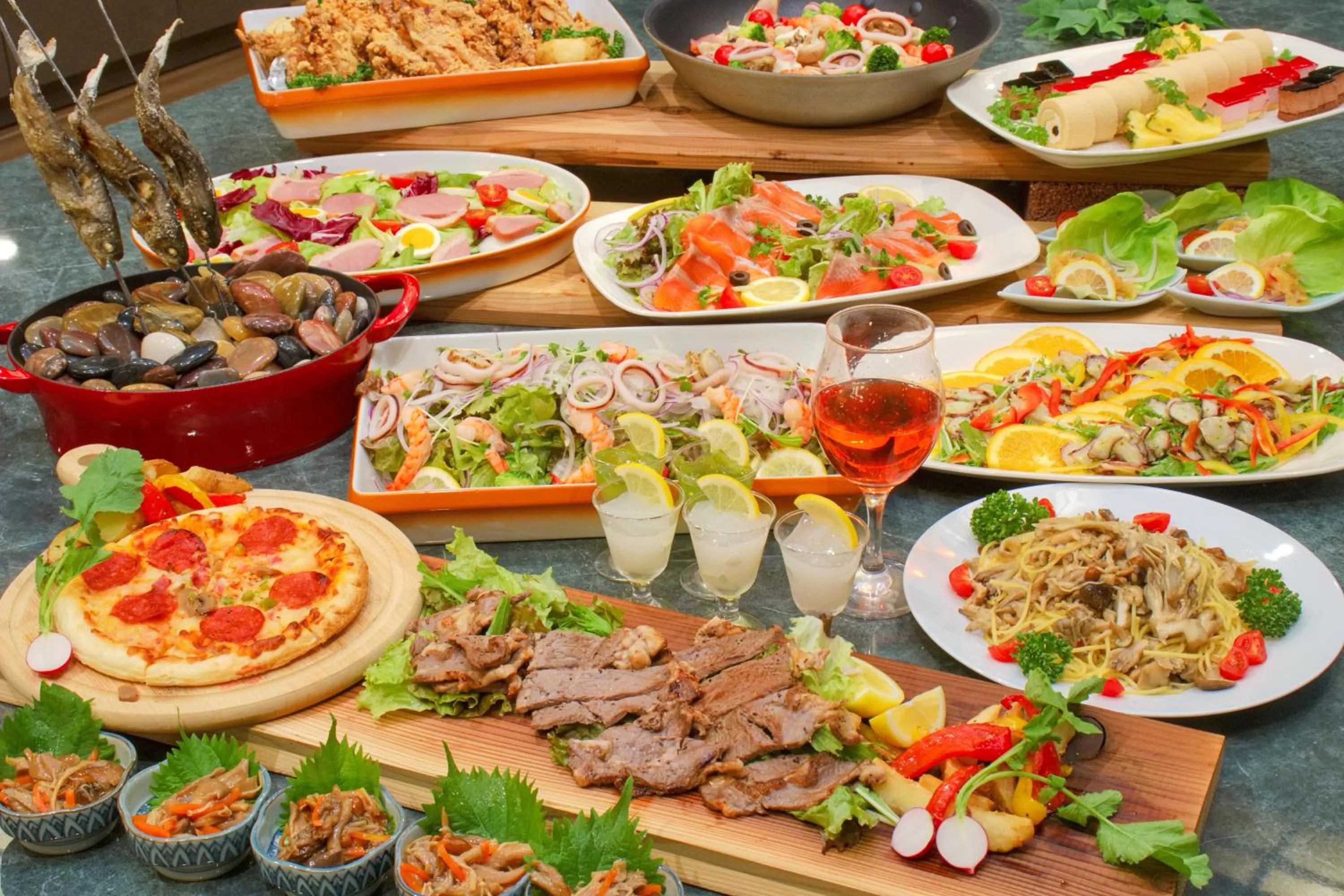 Dinner in Hotel&Resort Yamanouchi Hills