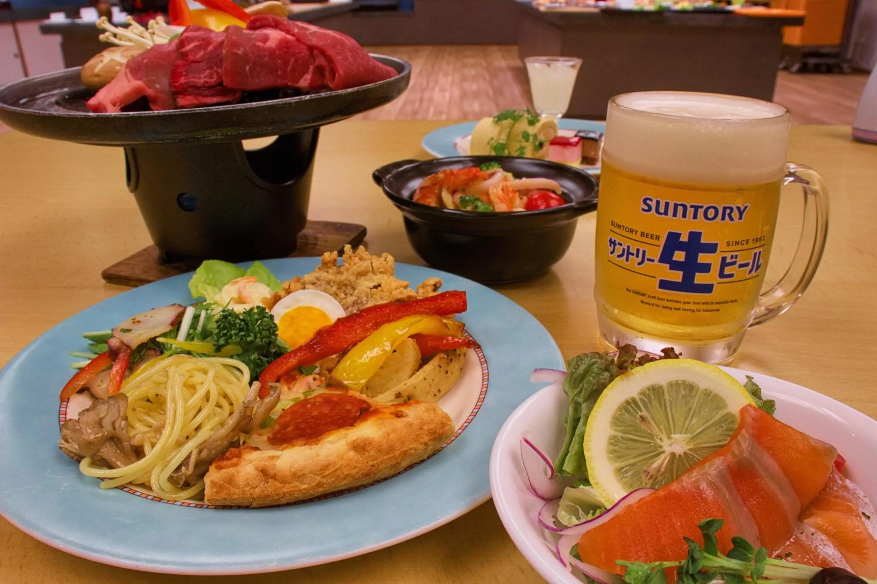 Dinner in Hotel&Resort Yamanouchi Hills