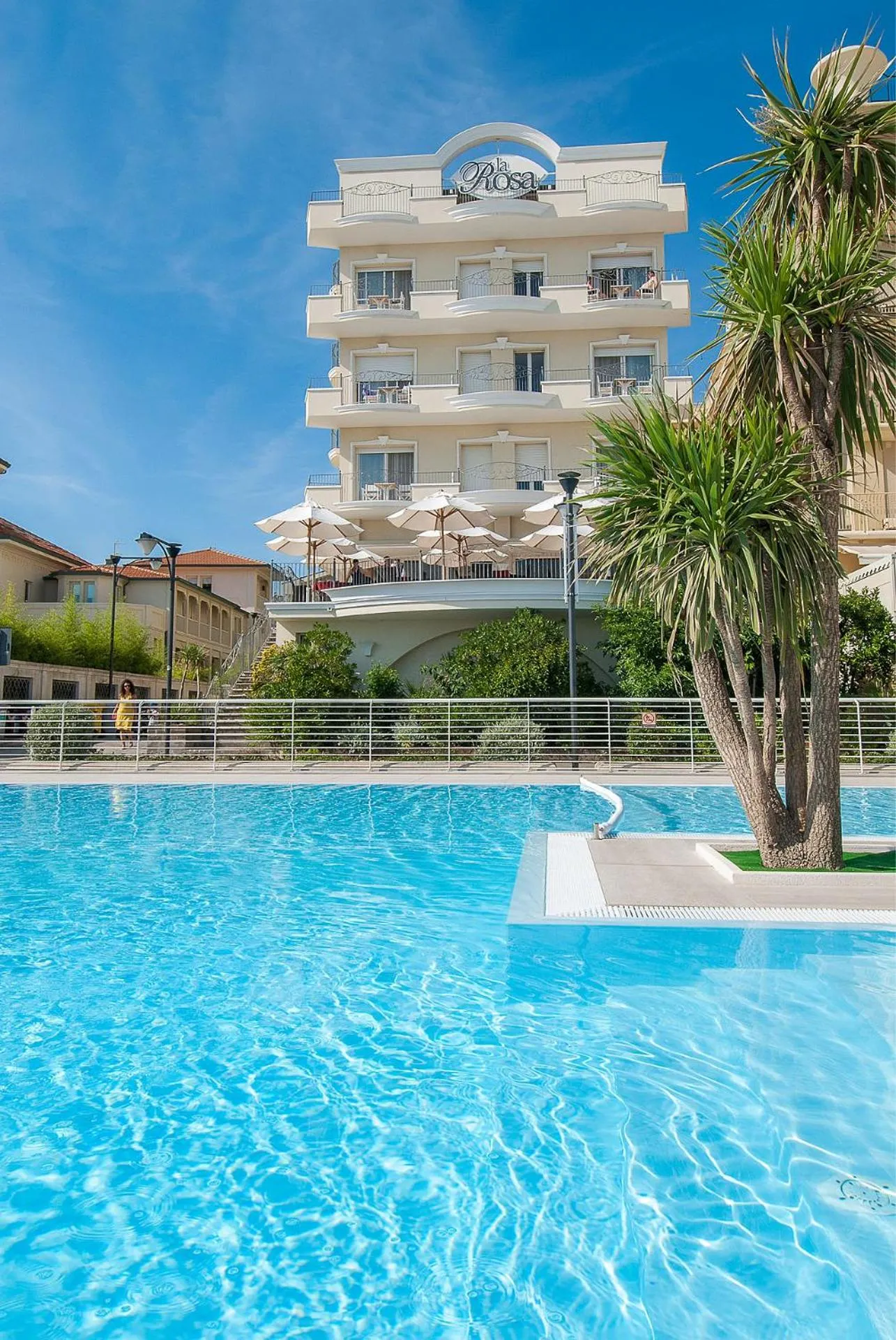 Property building in Hotel La Rosa