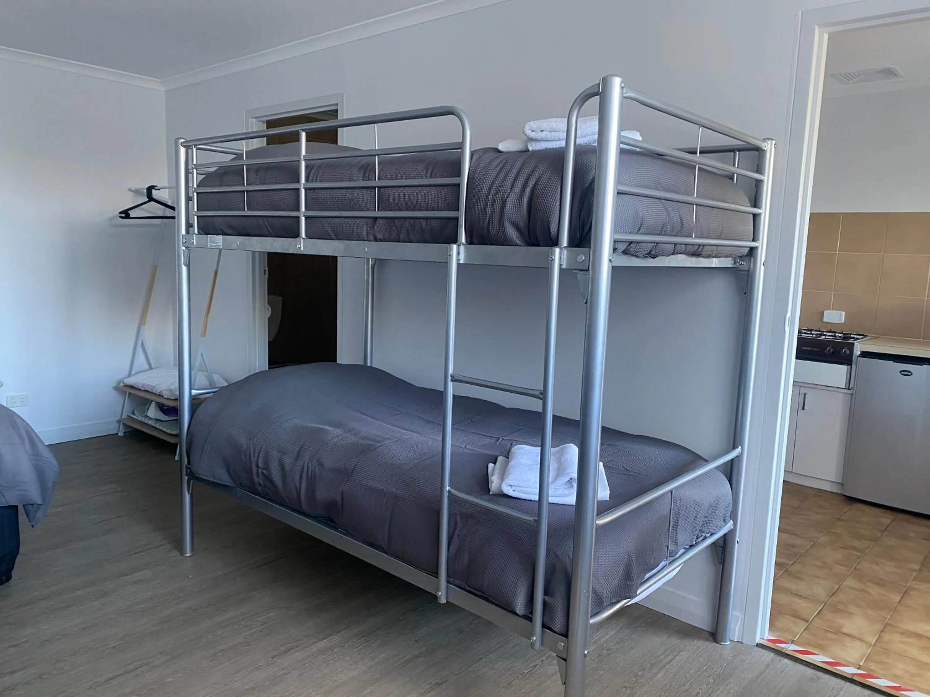 Bed in Limestone Coast Tourist Park