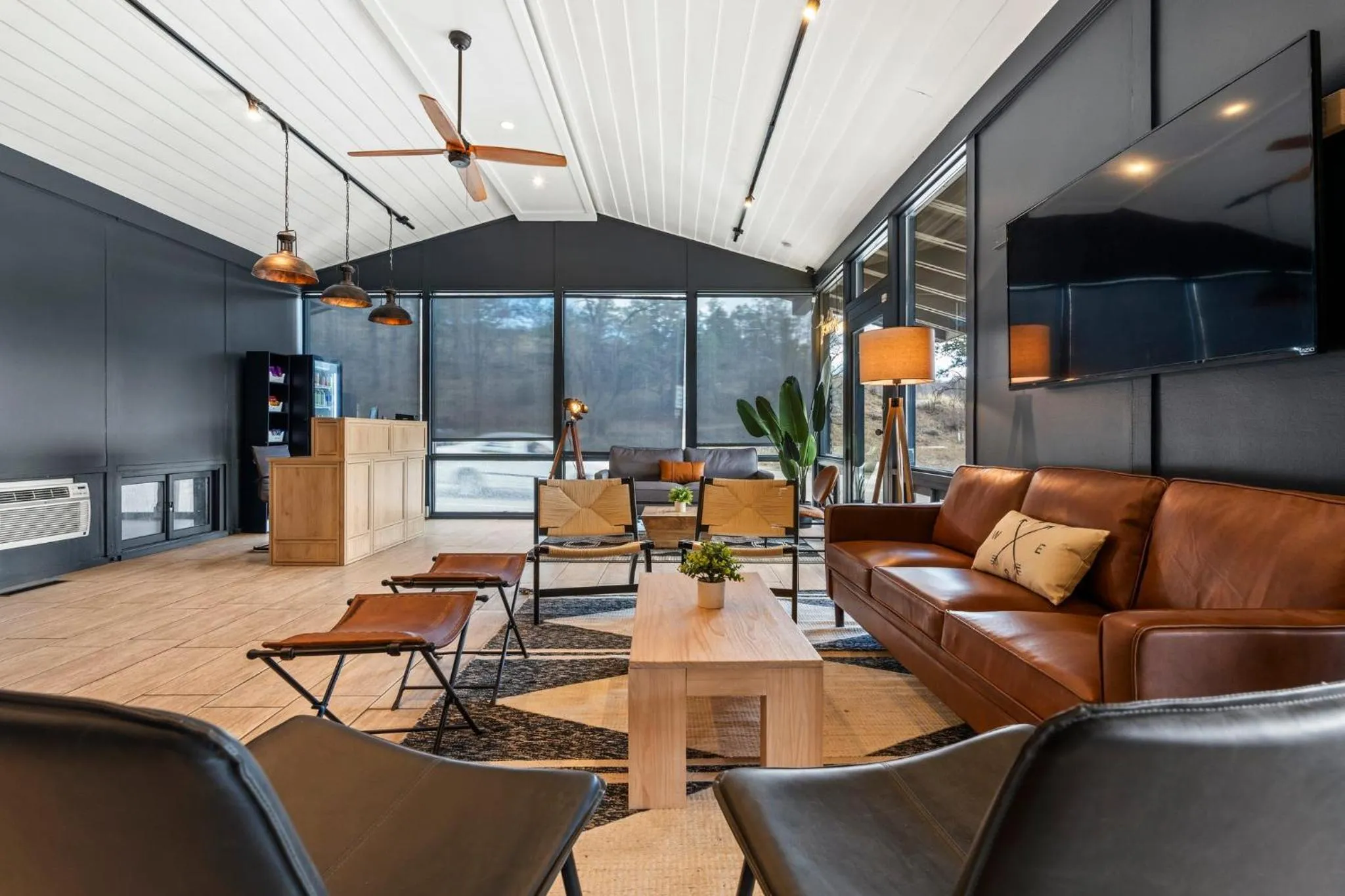 Lobby or reception in Adventure Inn Durango