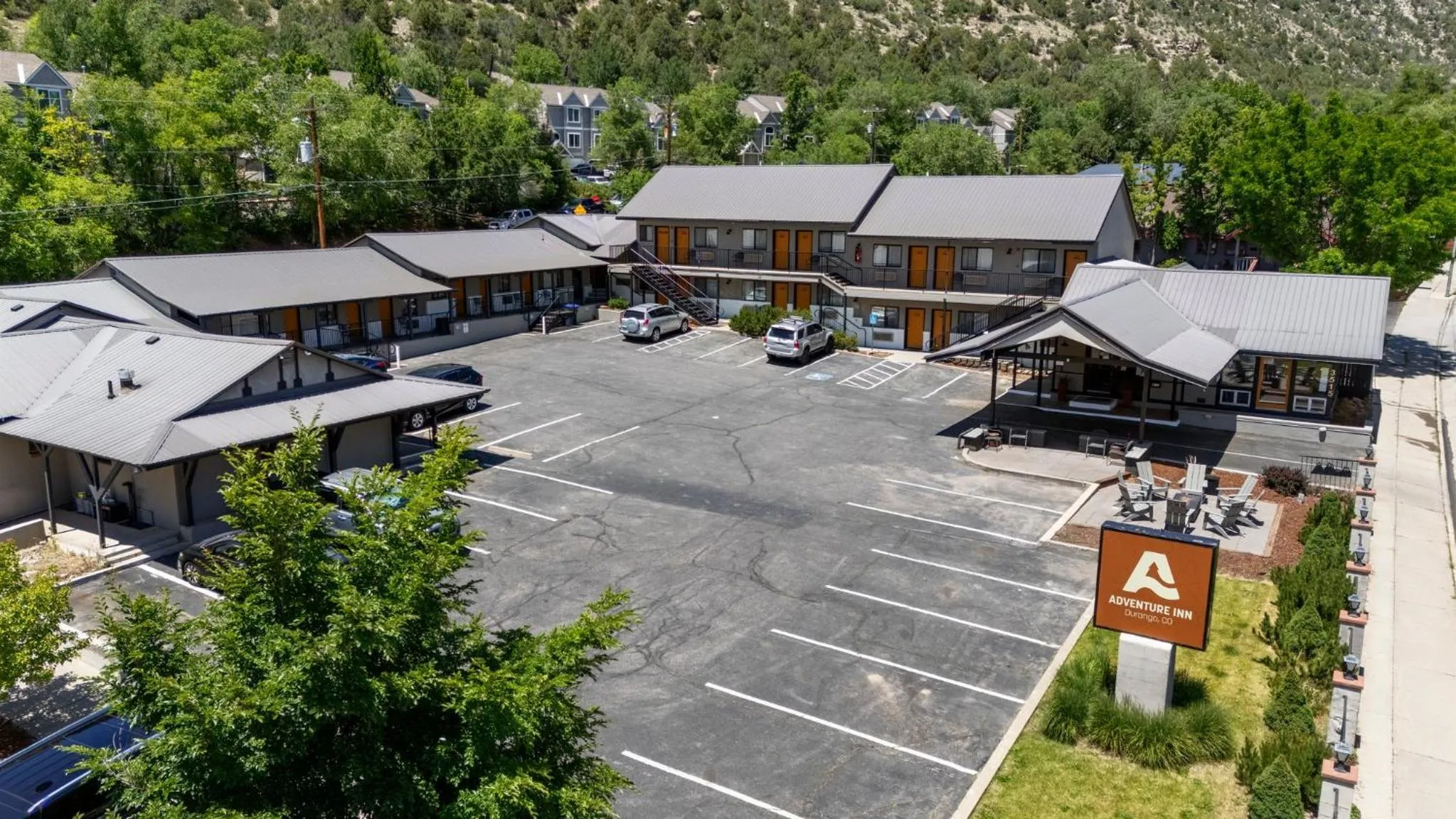 Property building in Adventure Inn Durango