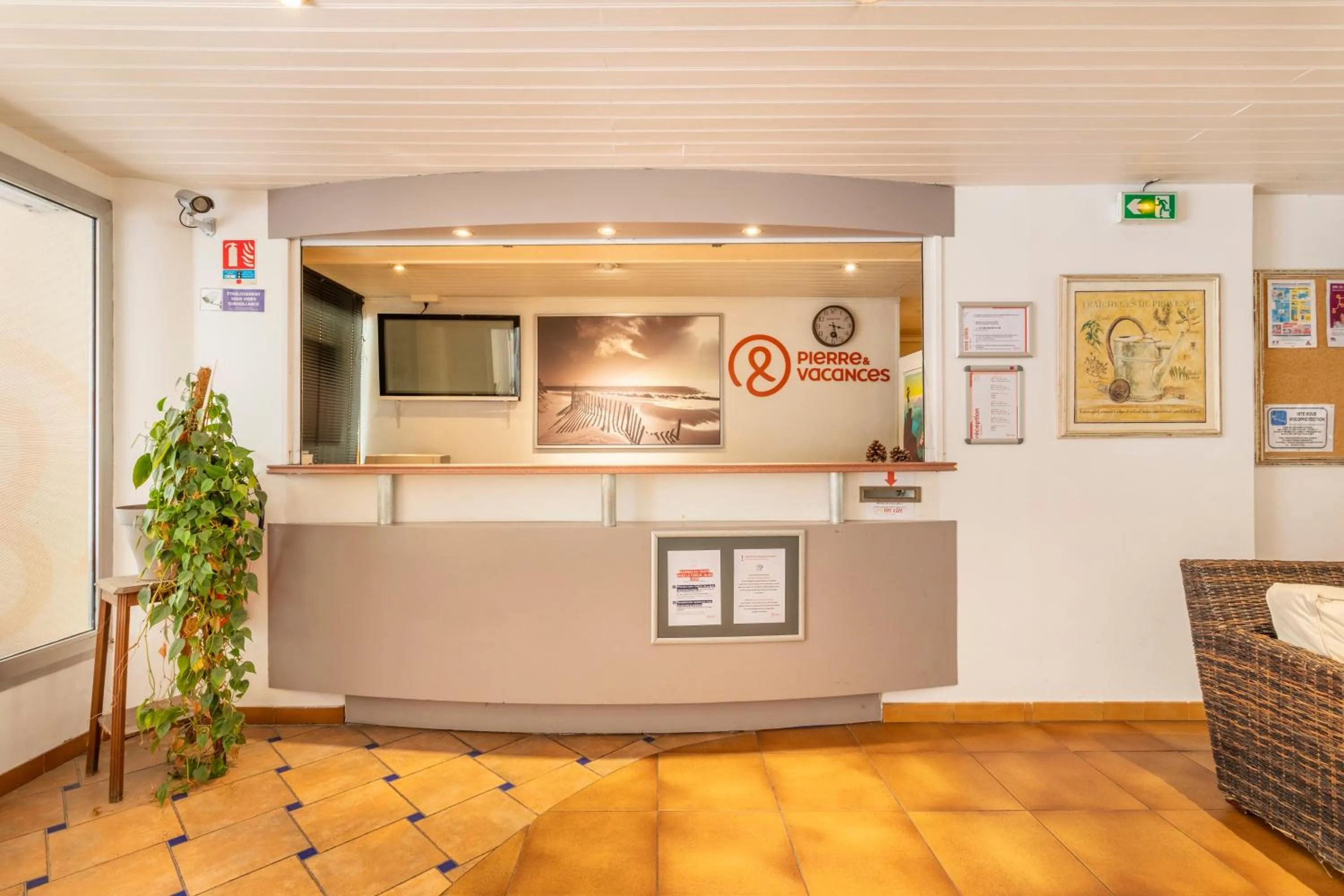 Lobby or reception in Résidence Pierre & Vacances La Promenade des Bains